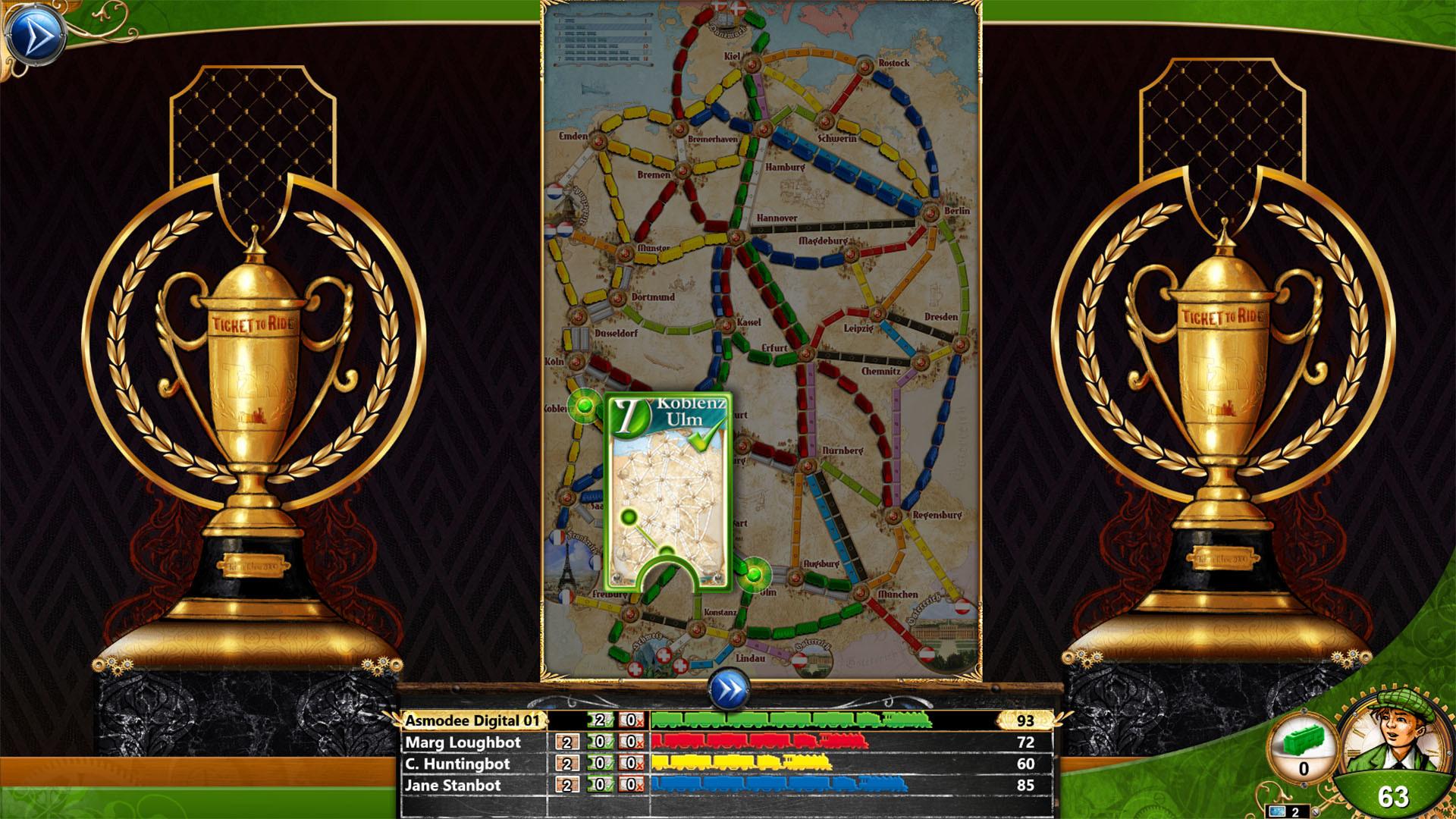 Ticket To Ride: Classic اصدار - Germany DLC ستيم كود رقمي