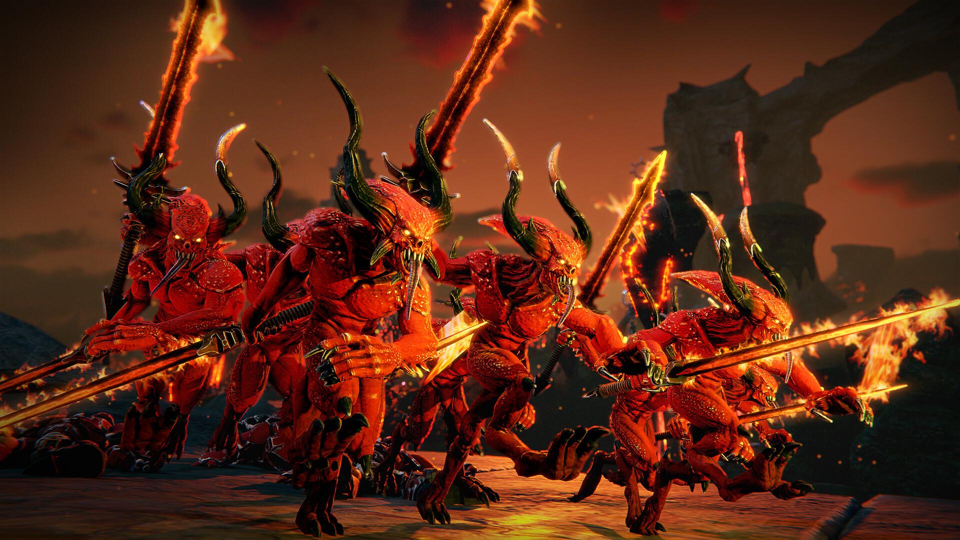Warhammer 40,000: Battlesector - Daemons Of Khorne DLC بي سي ستيم كود رقمي
