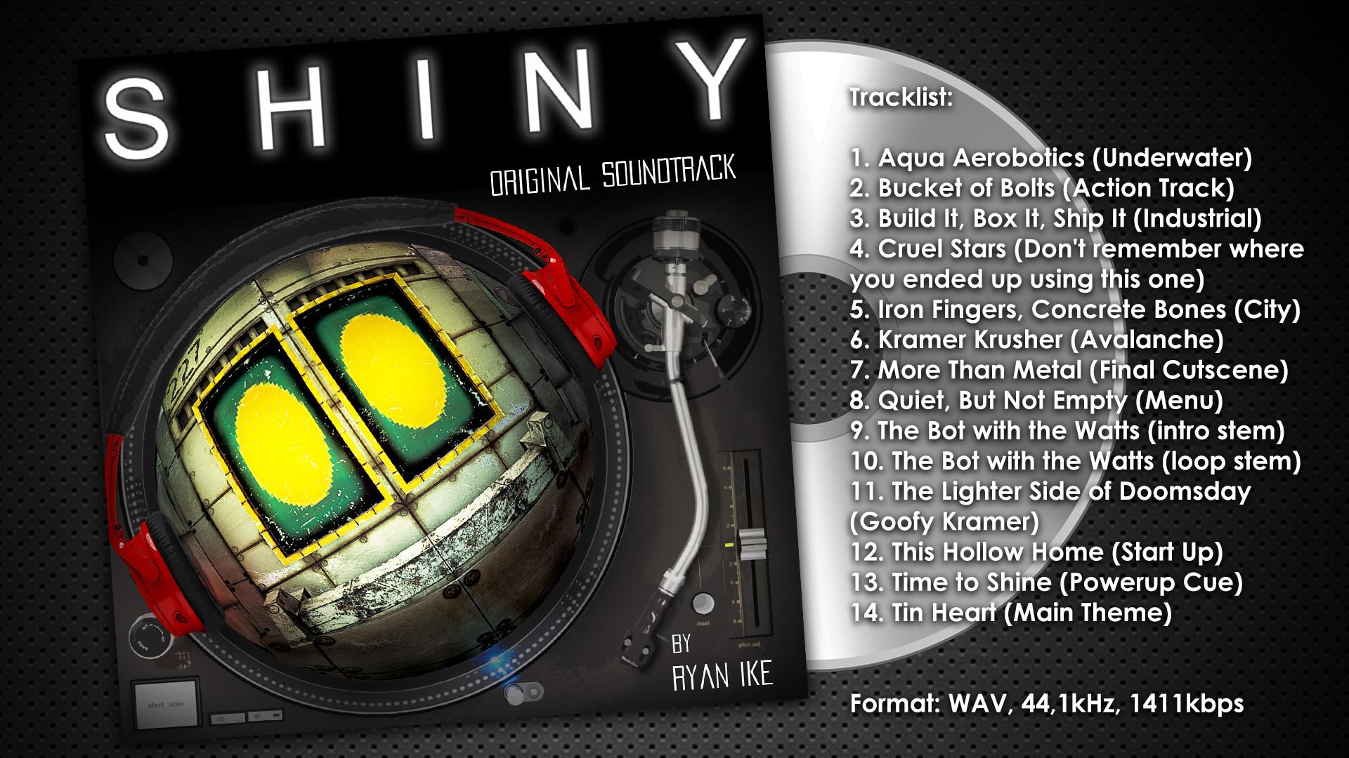 Shiny - Official Soundtrack DLC ستيم كود رقمي