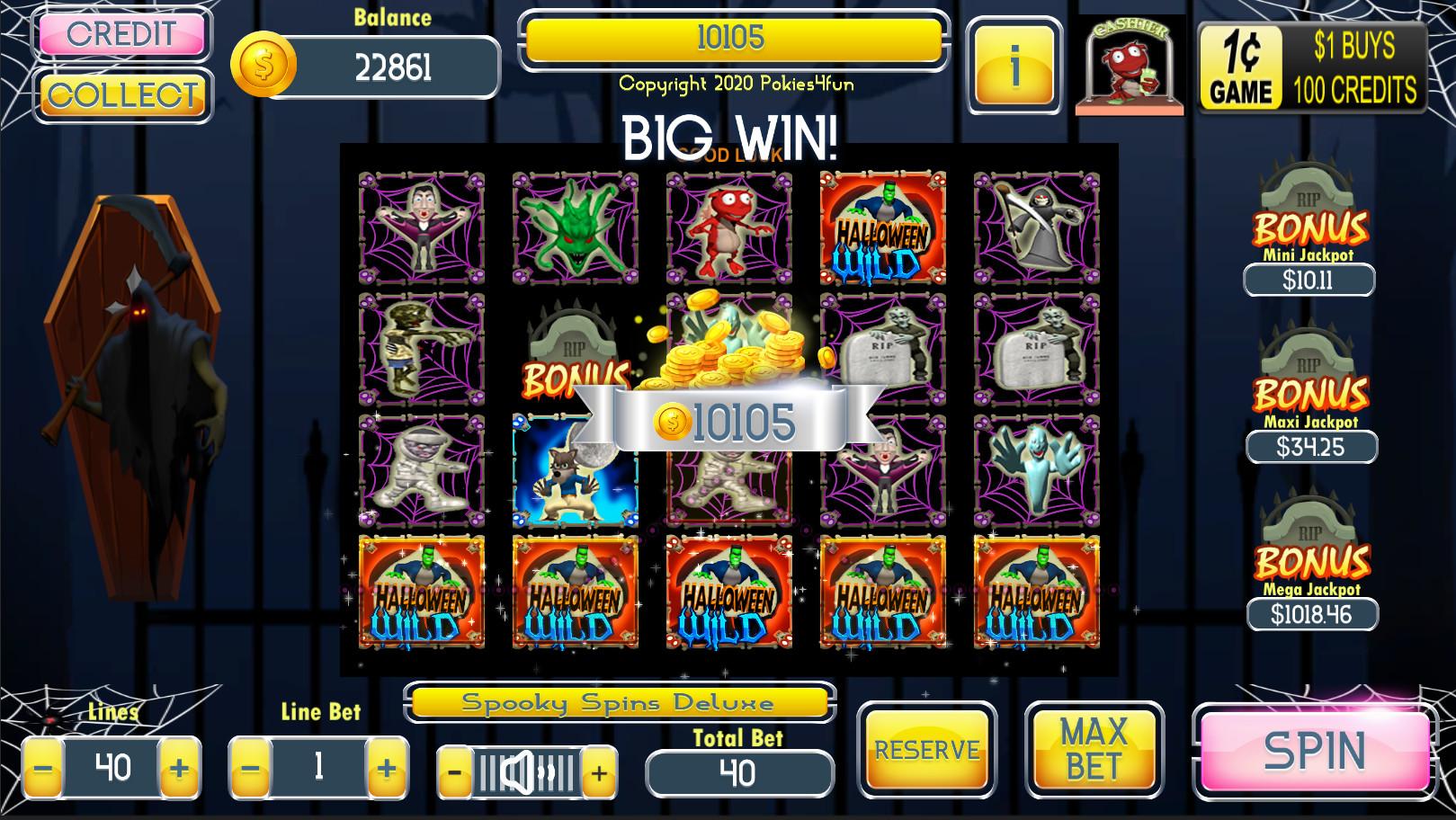 Spooky Spins ديلوكس ستيم اصدار ستيم كود رقمي