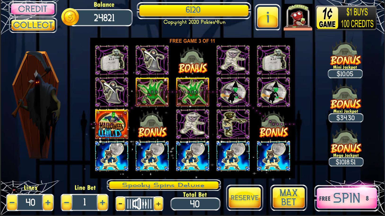 Spooky Spins ديلوكس ستيم اصدار ستيم كود رقمي