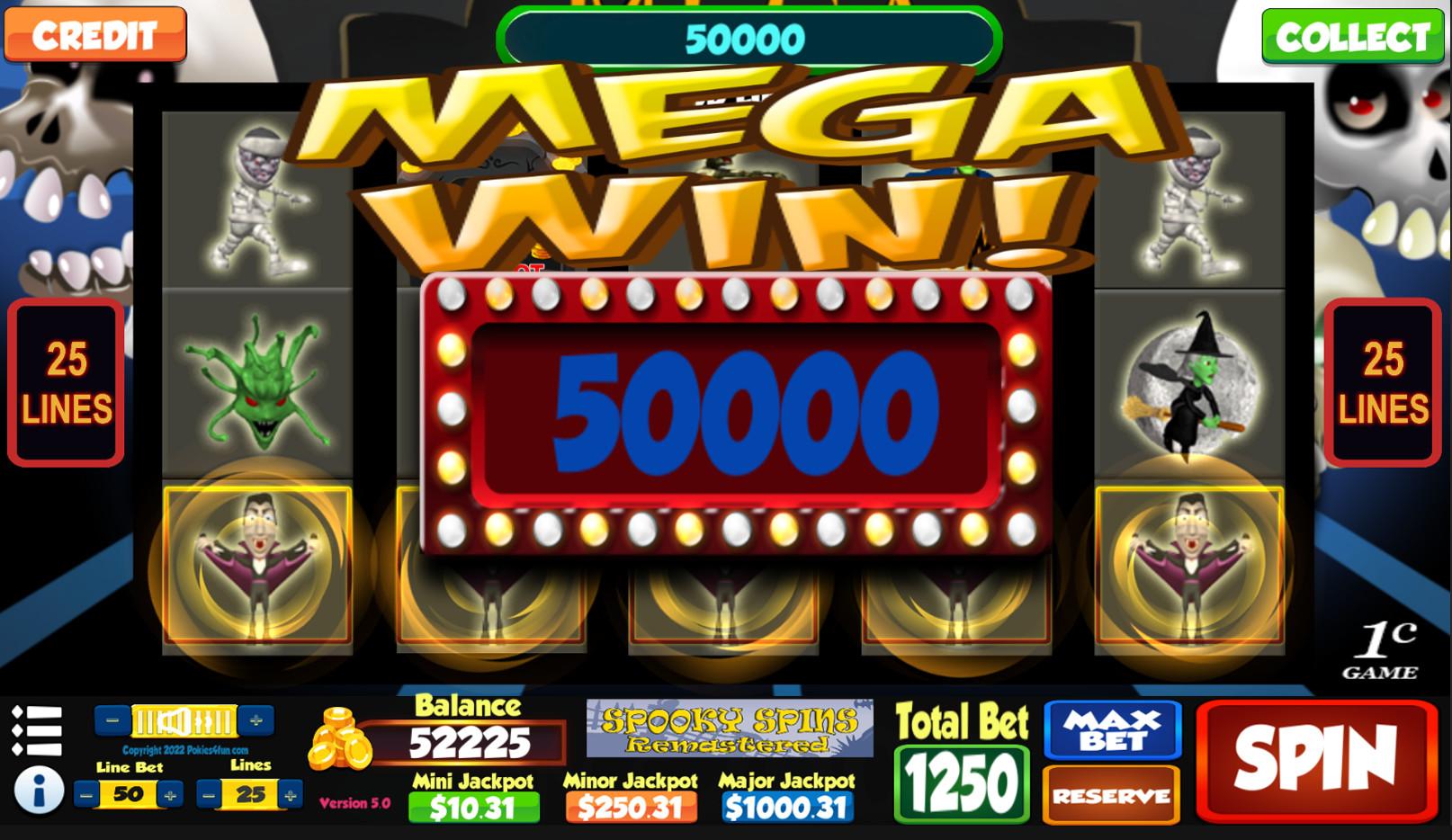 Spooky Spins ريماستر - Casino Slot Simulations ستيم كود رقمي