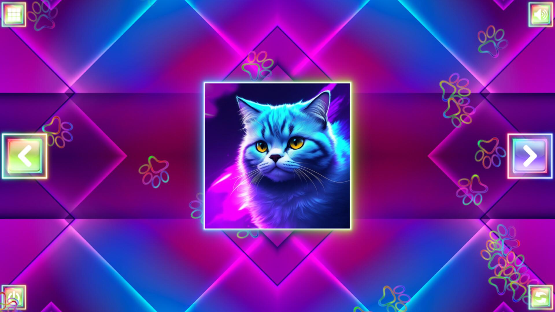 Neon Fantasy: Cats ستيم كود رقمي