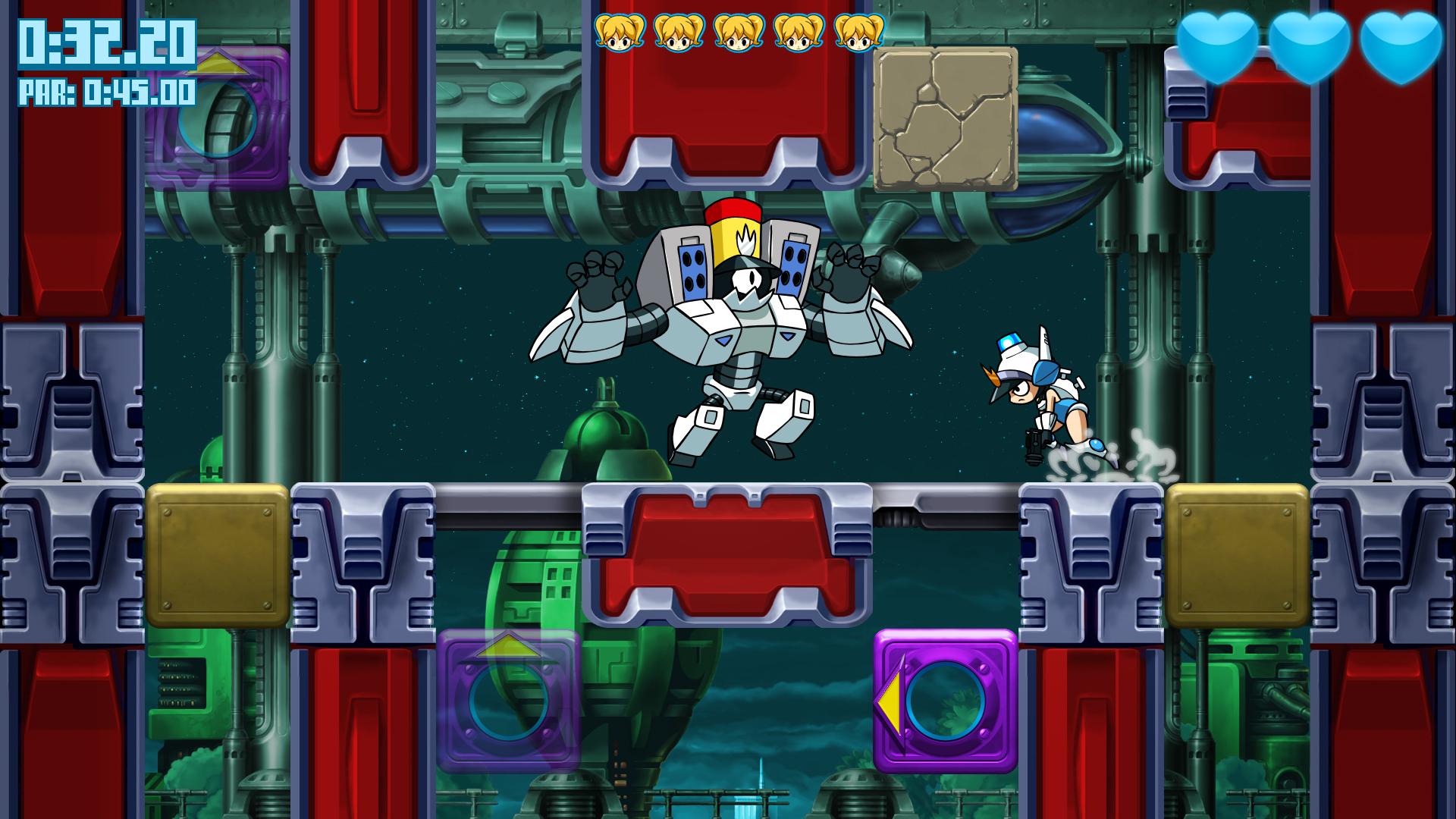 Mighty Switch Force! Hyper Drive اصدار بي سي ستيم حساب