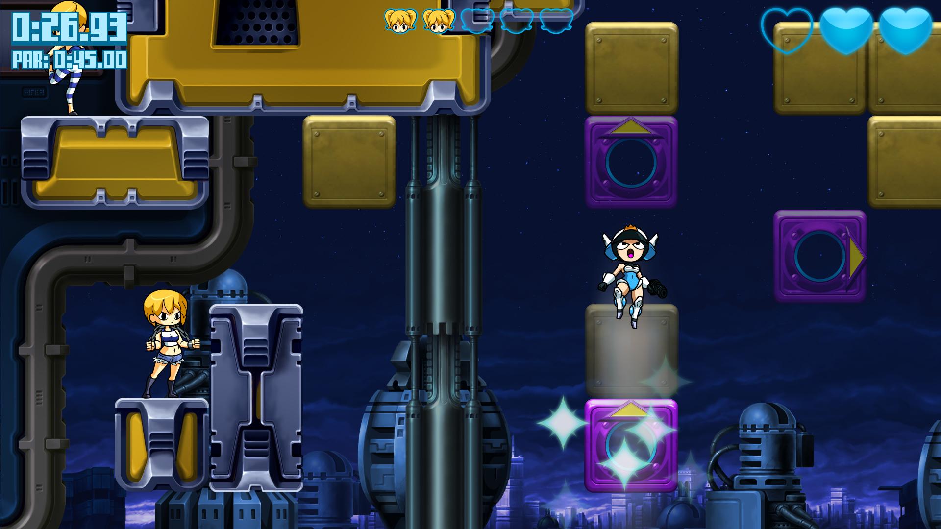 Mighty Switch Force! Hyper Drive اصدار بي سي ستيم حساب