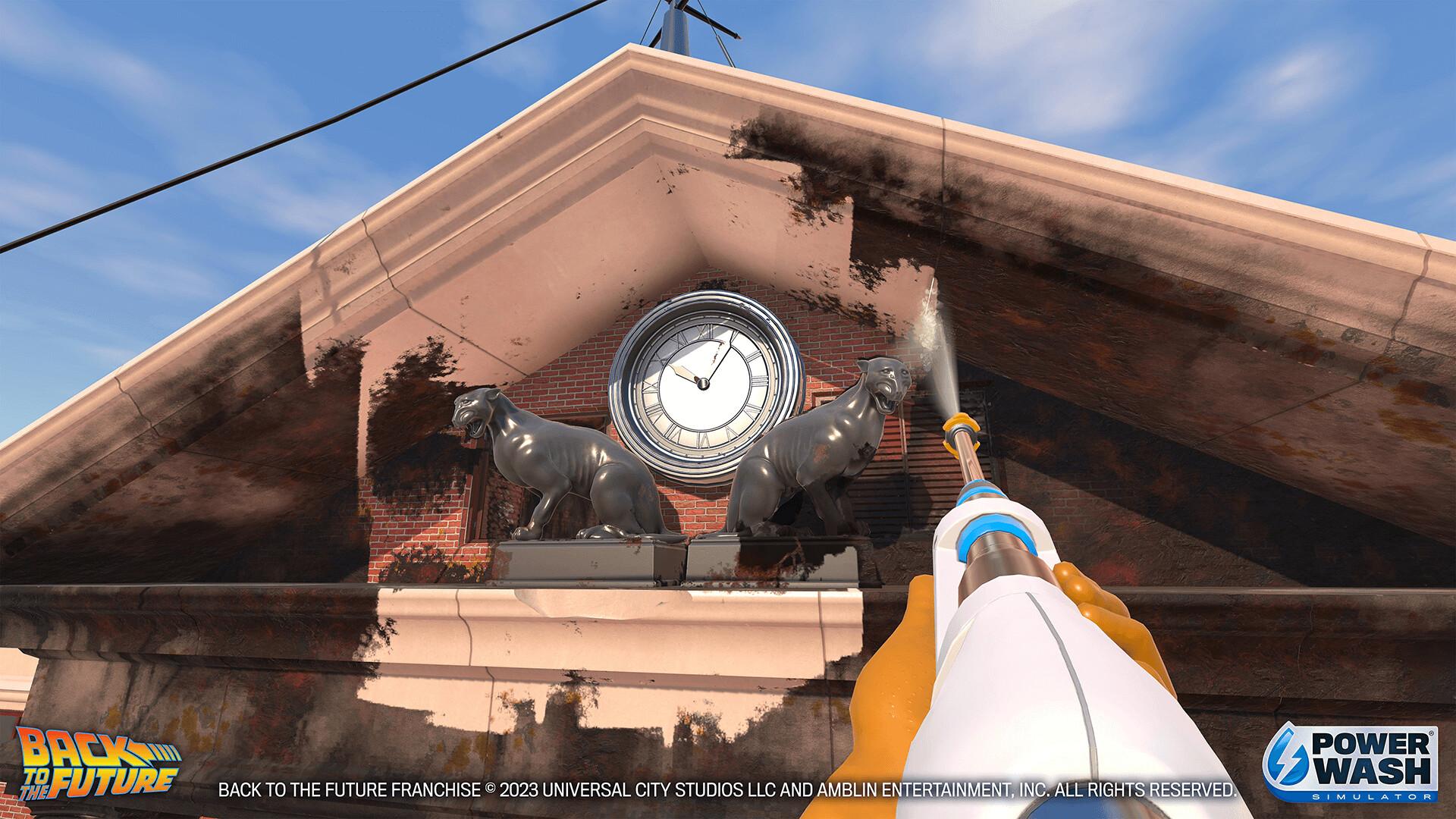 PowerWash Simulator - Back To The Future Special Pack DLC ستيم كود رقمي