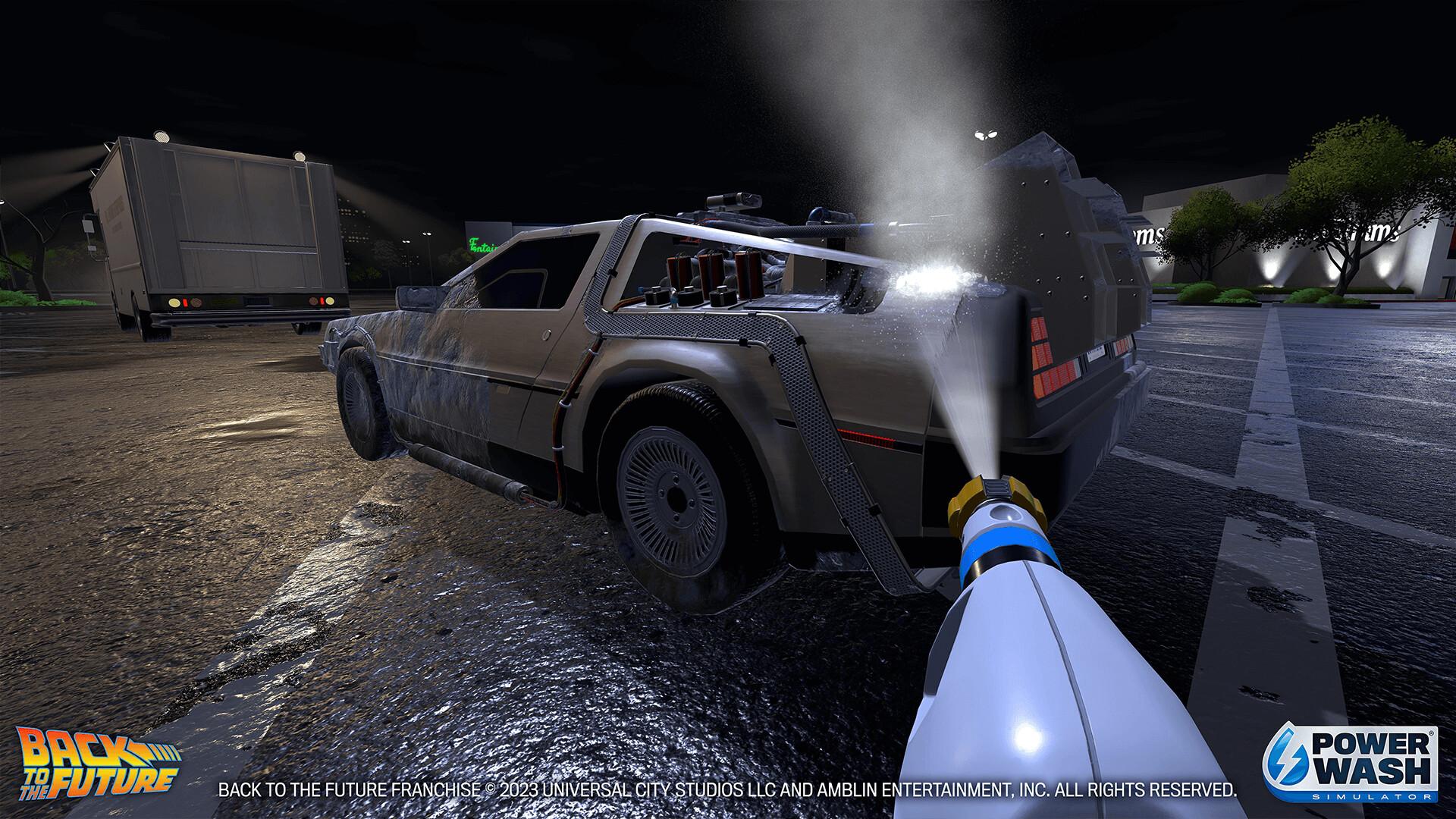 PowerWash Simulator - Back To The Future Special Pack DLC ستيم كود رقمي