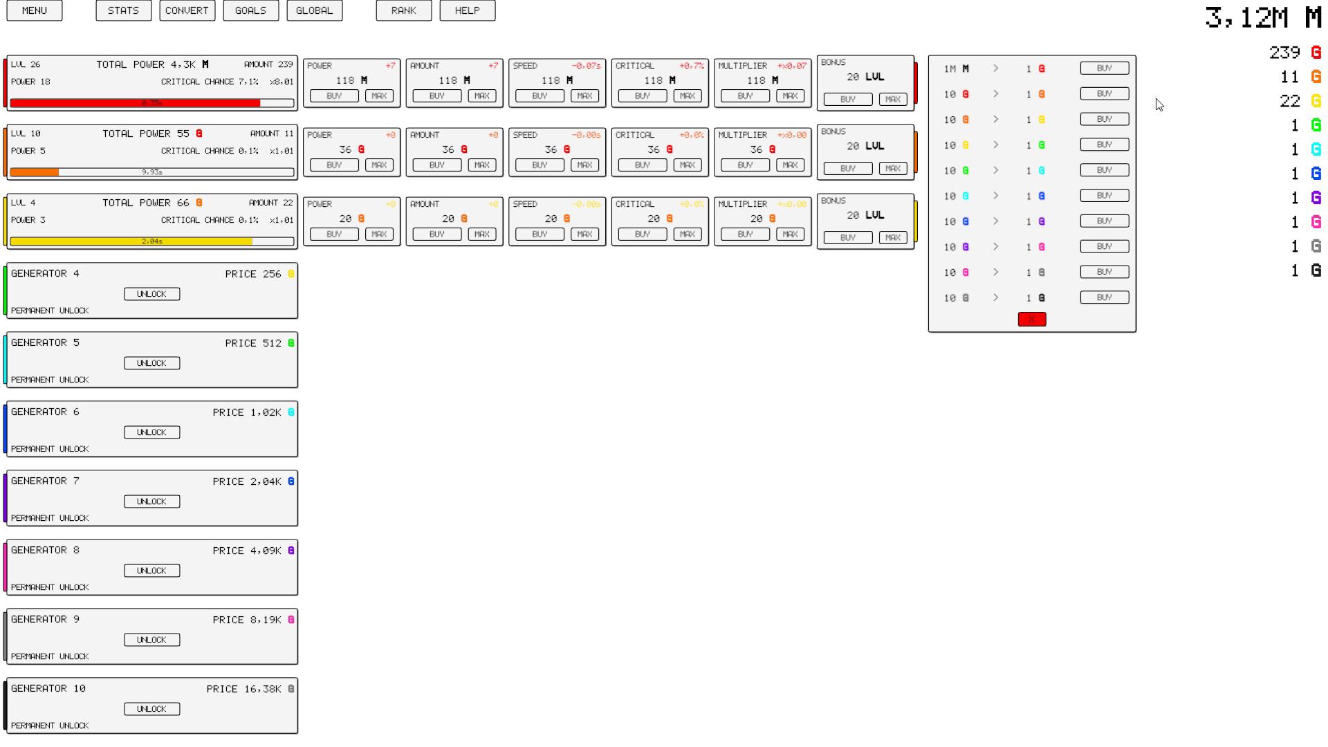 Idle: Generators ستيم كود رقمي