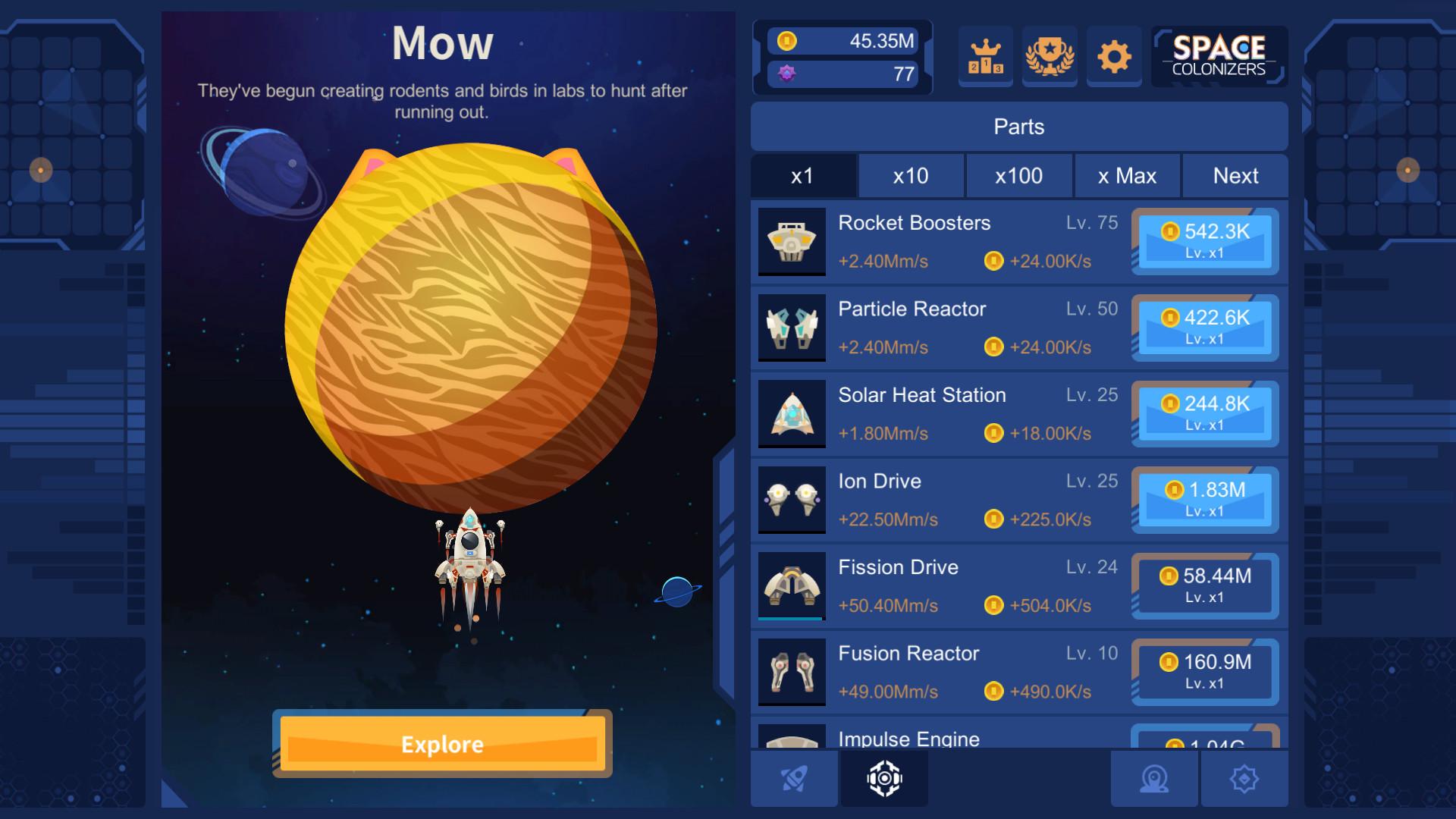 Space Colonizers Idle Clicker ستيم كود رقمي
