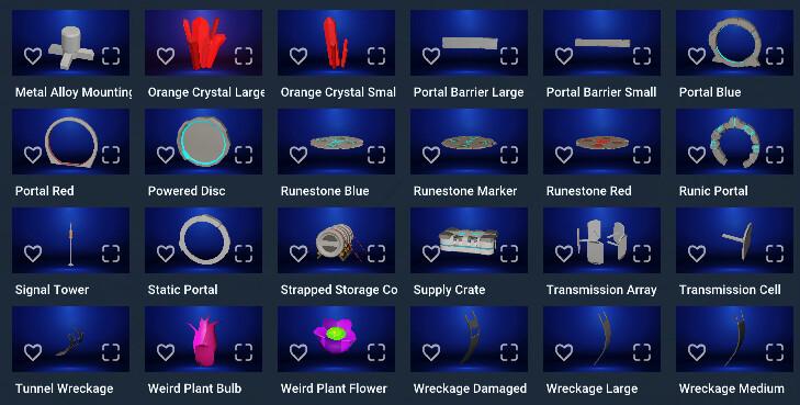 GameGuru MAX - Low Poly Mini Kit: Sci-Fi Portals DLC ستيم كود رقمي