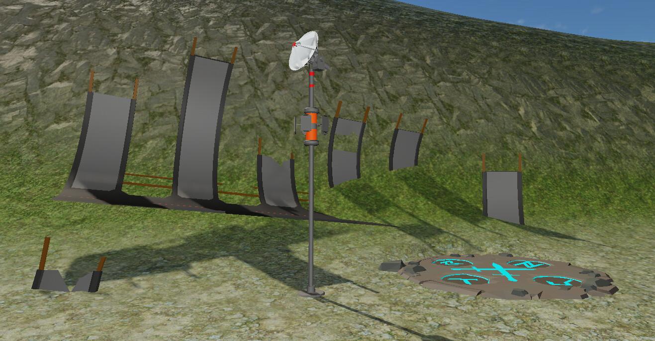 GameGuru MAX - Low Poly Mini Kit: Sci-Fi Portals DLC ستيم كود رقمي