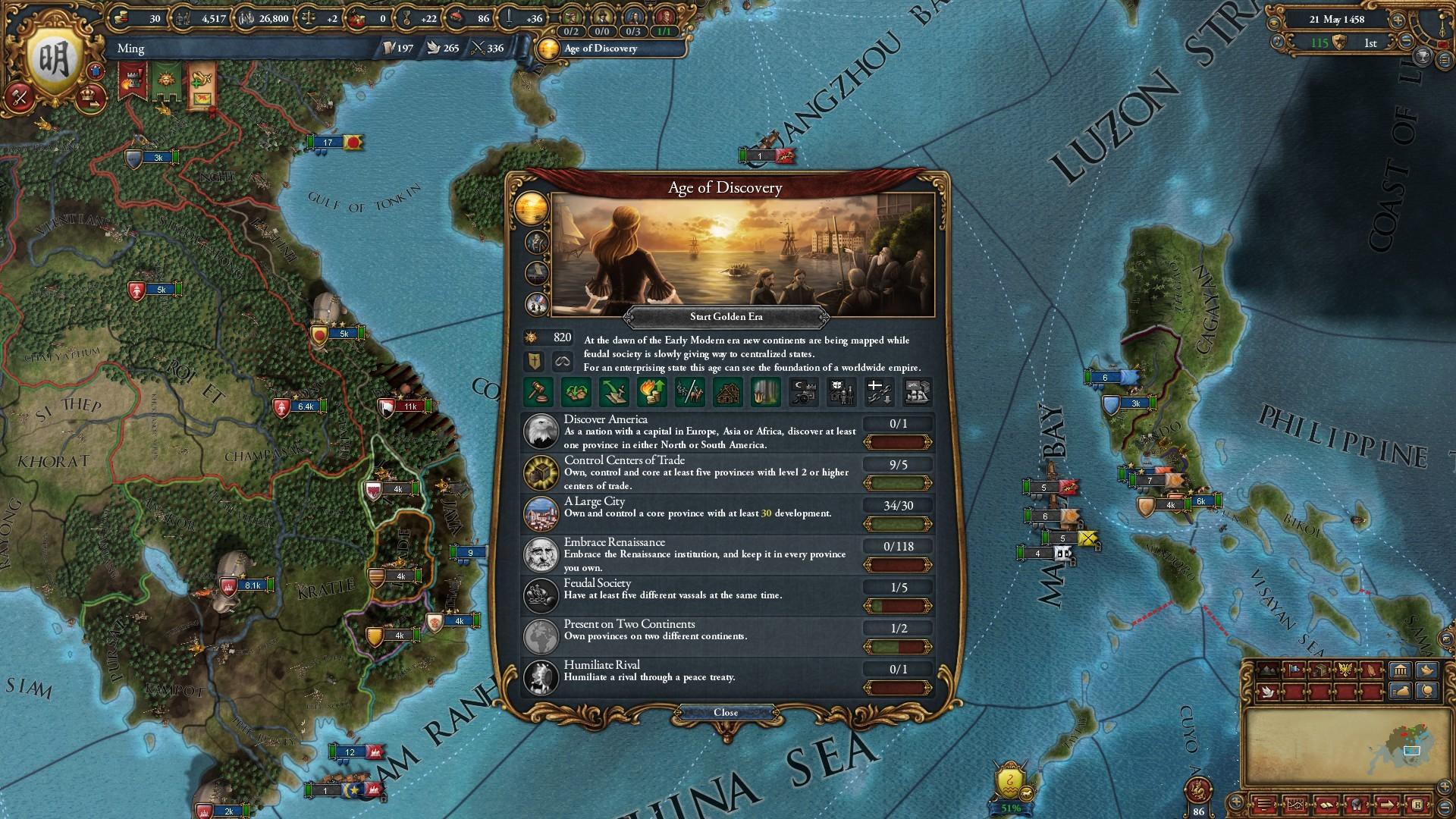 Europa Universalis IV: Starter اصدار (2021) بي سي ستيم حساب