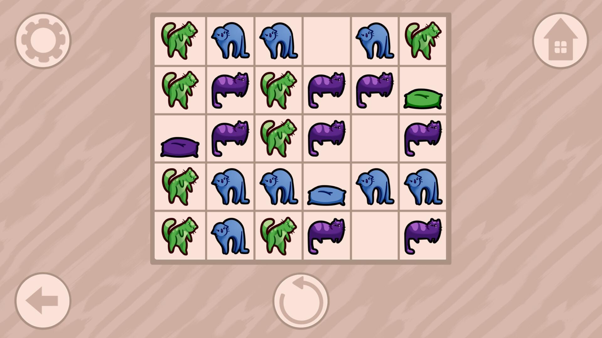 Cat Palette: Merging Colorful Kittens ستيم كود رقمي