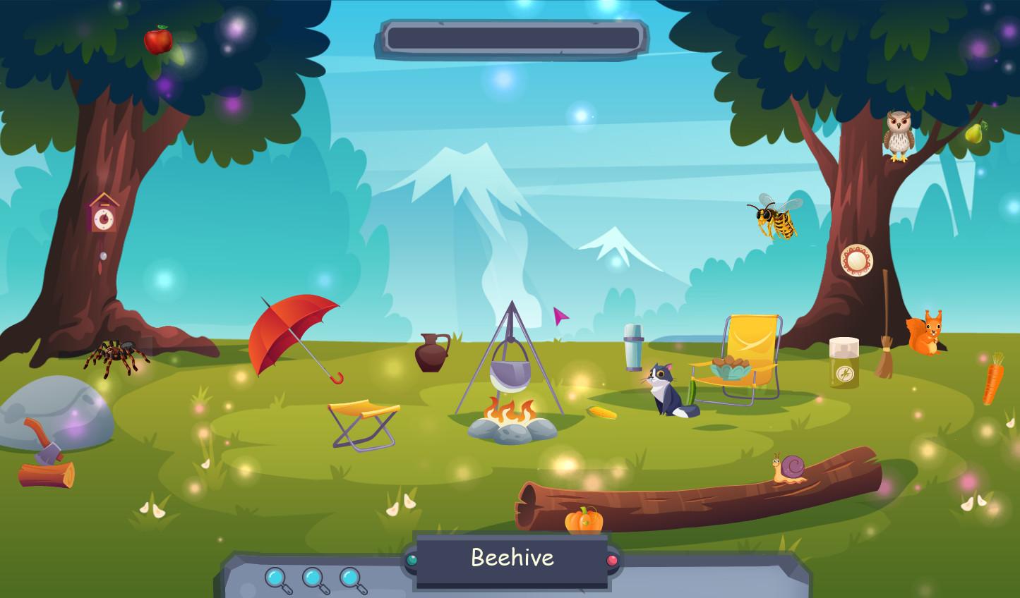 Searching For Objects In The Forest ستيم كود رقمي