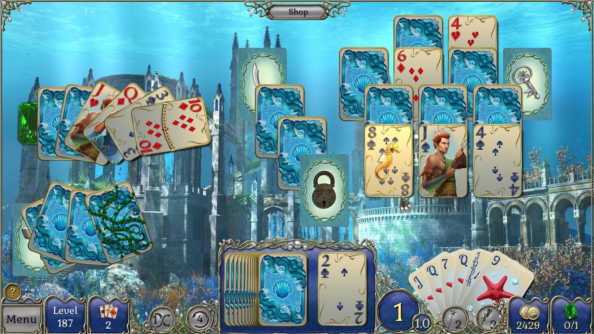 Jewel Match Atlantis Solitaire - Collector'S اصدار ستيم كود رقمي