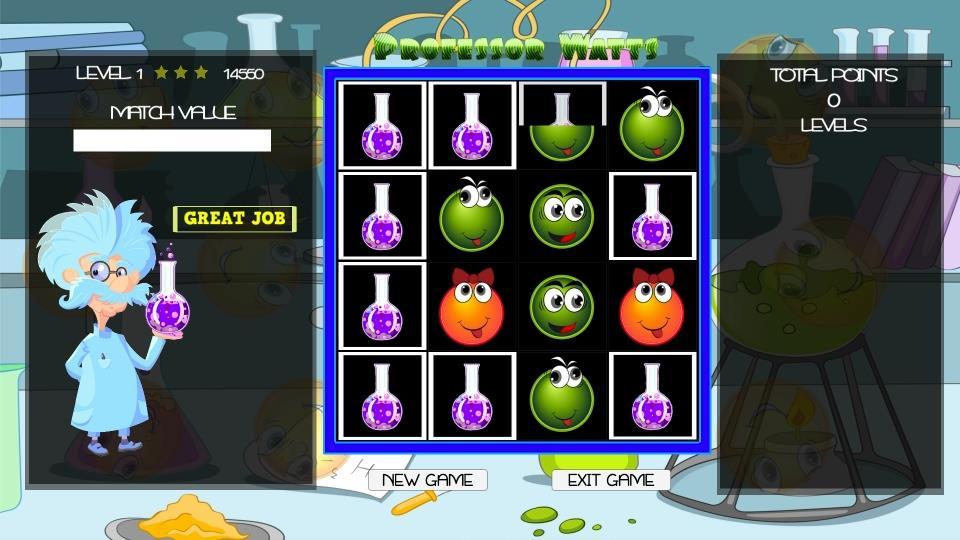 Professor Watts Memory Match: Expressions ستيم كود رقمي