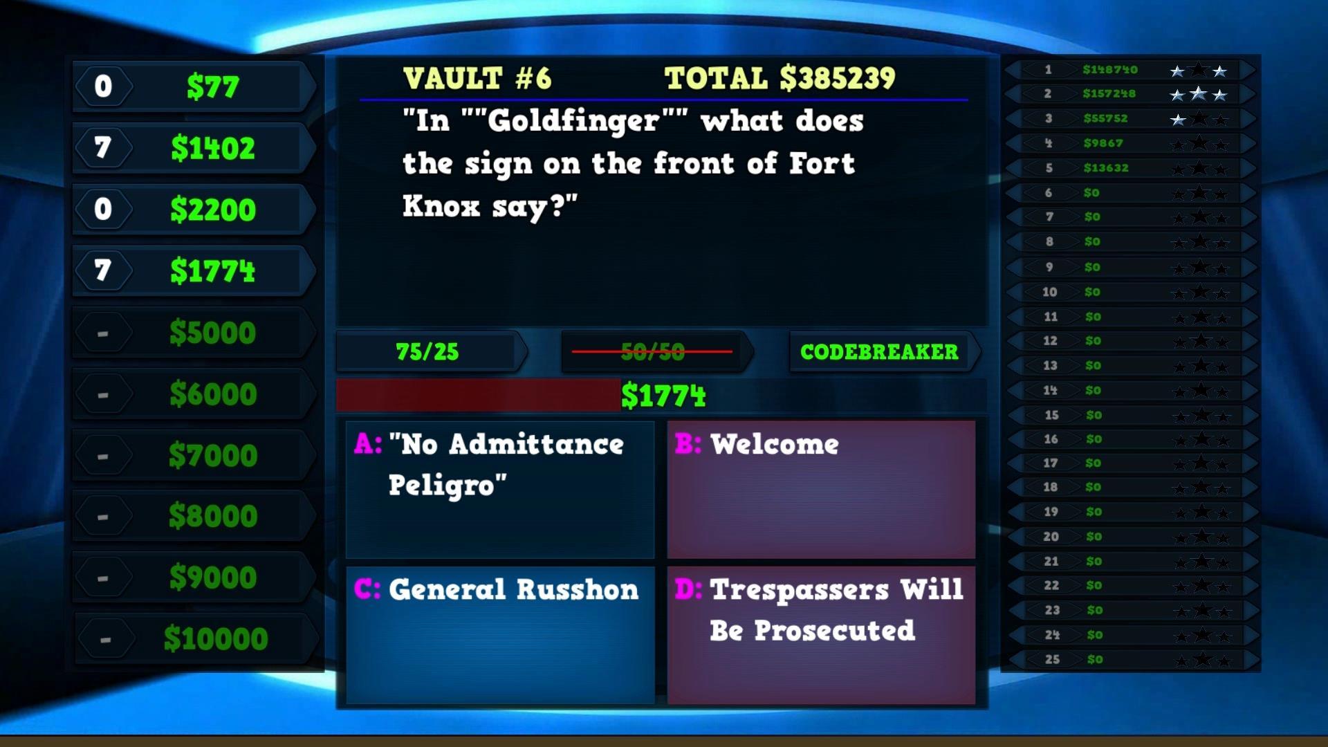 Trivia Vault: Movie Trivia ستيم كود رقمي