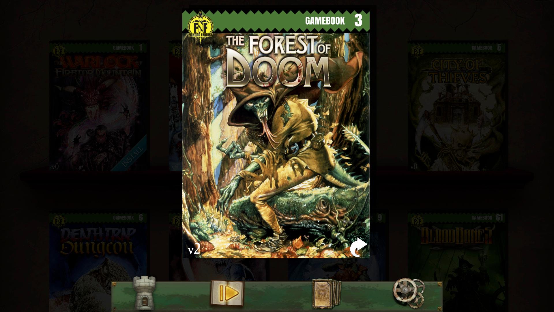 Fighting Fantasy Classics - The Forest Of Doom DLC ستيم كود رقمي