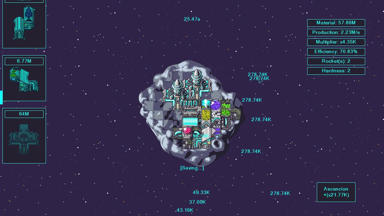 Asteroid Core ستيم كود رقمي