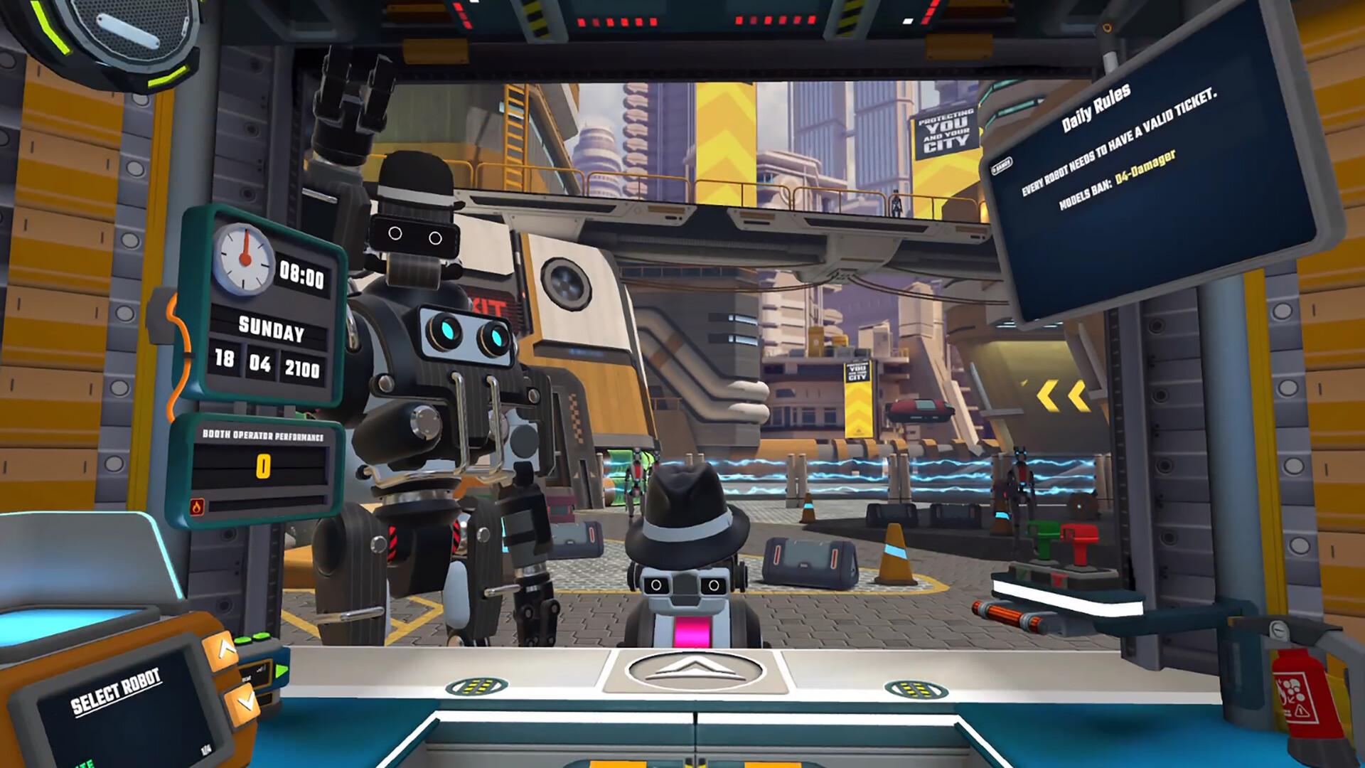 Border Bots VR بي سي ستيم كود رقمي