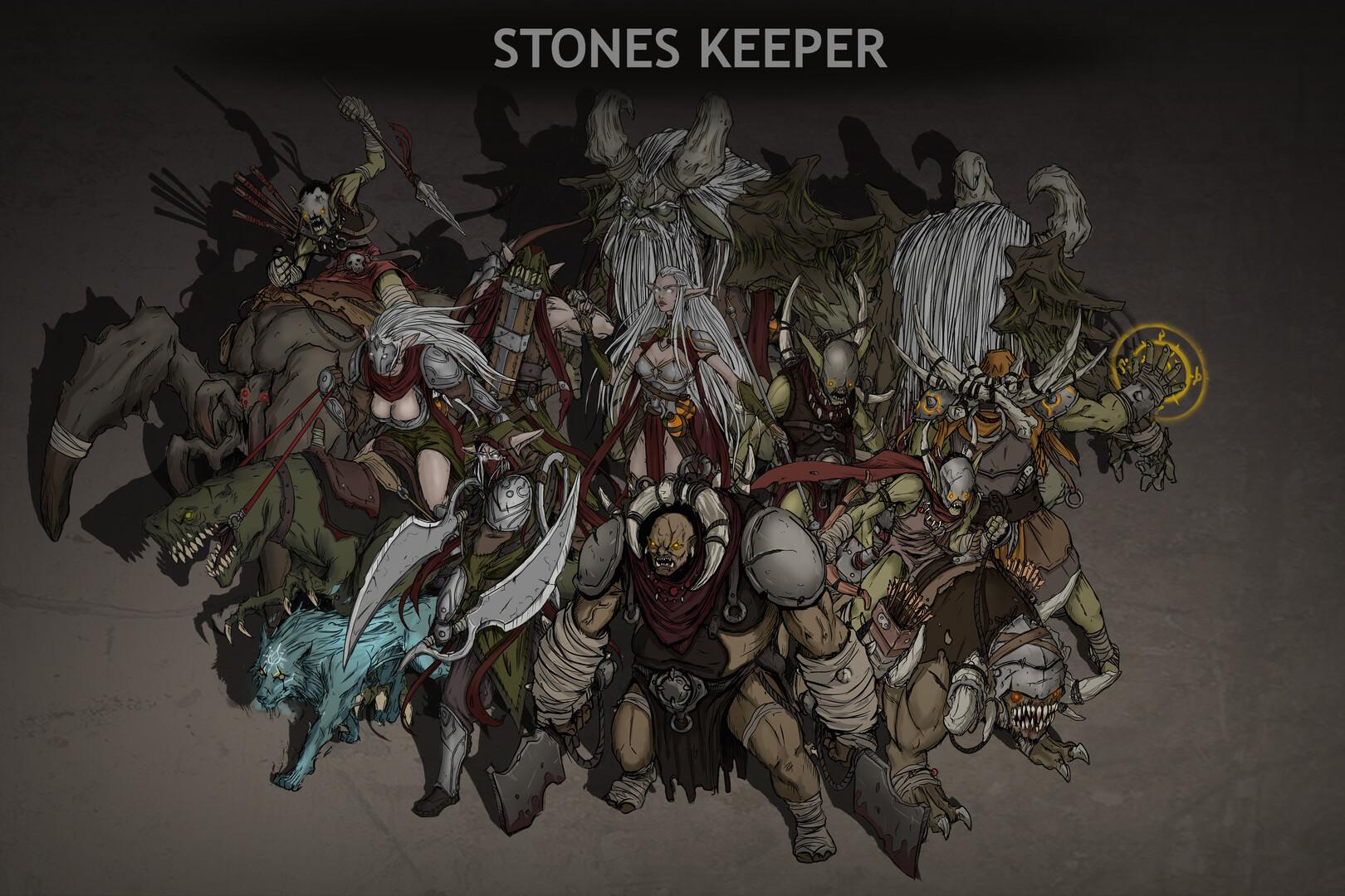 Stones Keeper - Artbook DLC ستيم كود رقمي