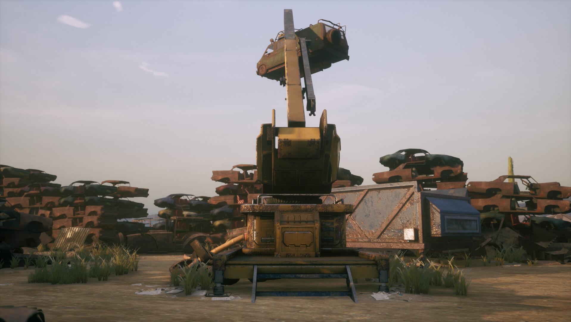 Gas Station Simulator - Car Junkyard DLC اوروبي بي سي ستيم كود رقمي