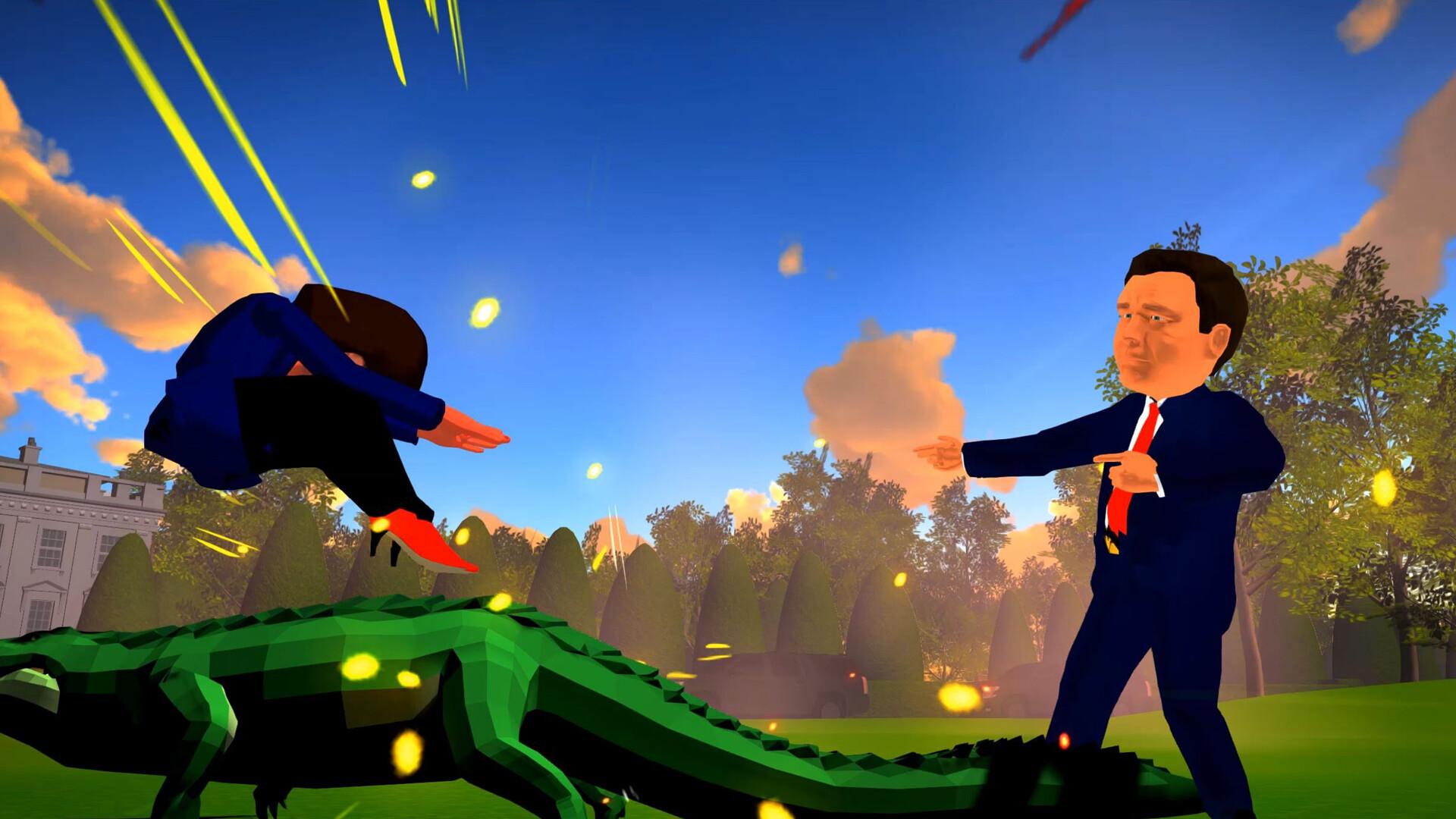 Political Punchers: 2024 Arena بي سي ايبك قيمز حساب