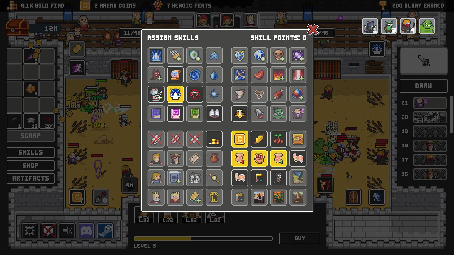 Clicker Arena بي سي ستيم كود رقمي