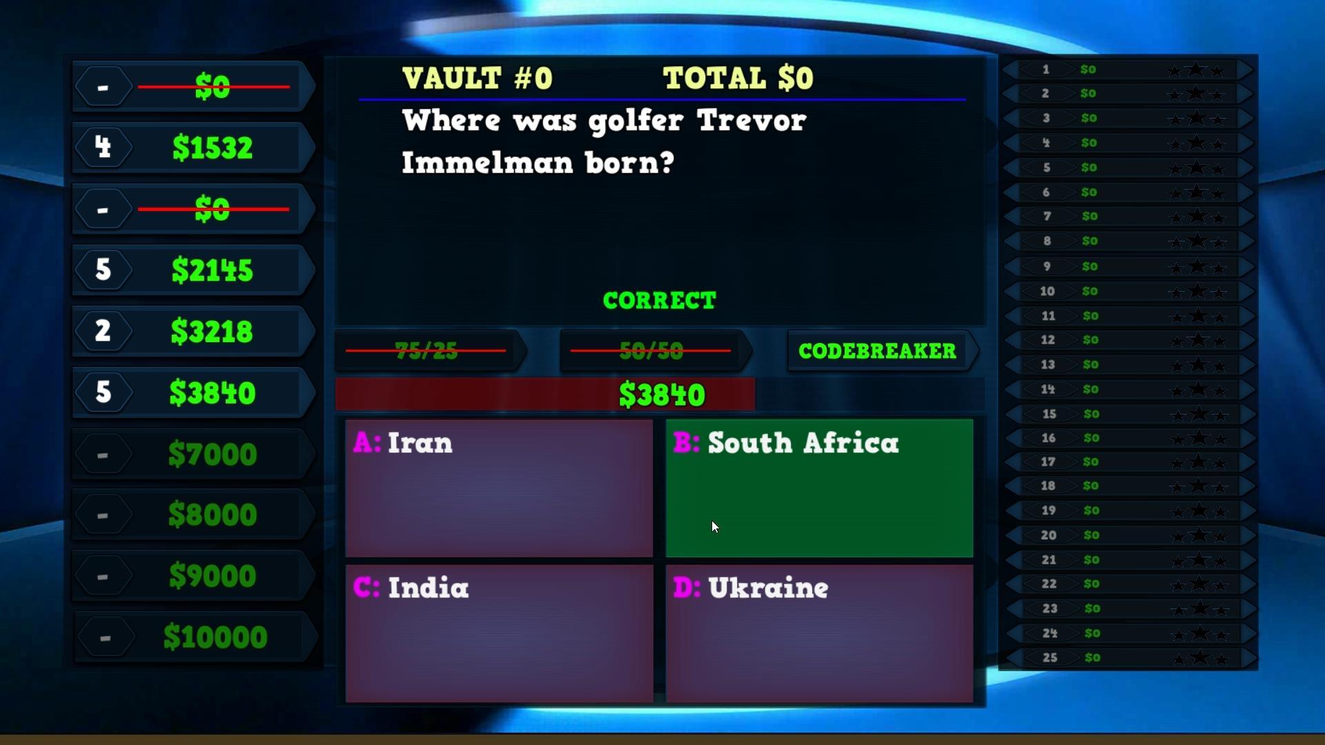 Trivia Vault Golf Trivia ستيم كود رقمي