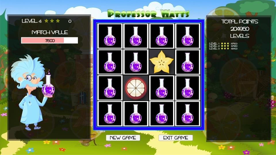 Professor Watts Memory Match Fresh Fruit بي سي ستيم كود رقمي