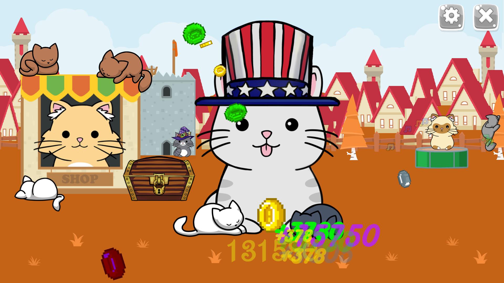The King Cat Clicker بي سي ستيم كود رقمي