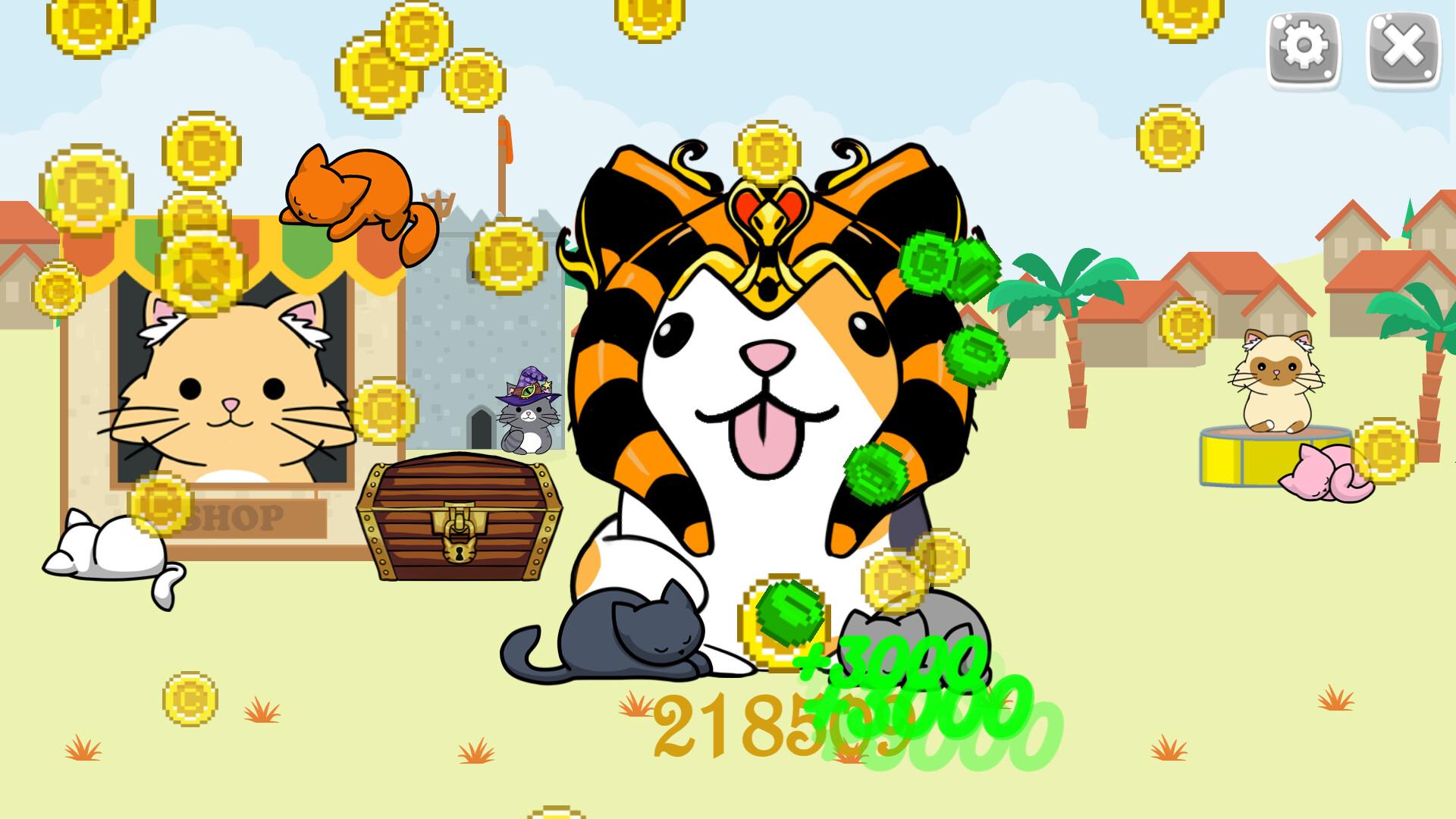 The King Cat Clicker بي سي ستيم كود رقمي