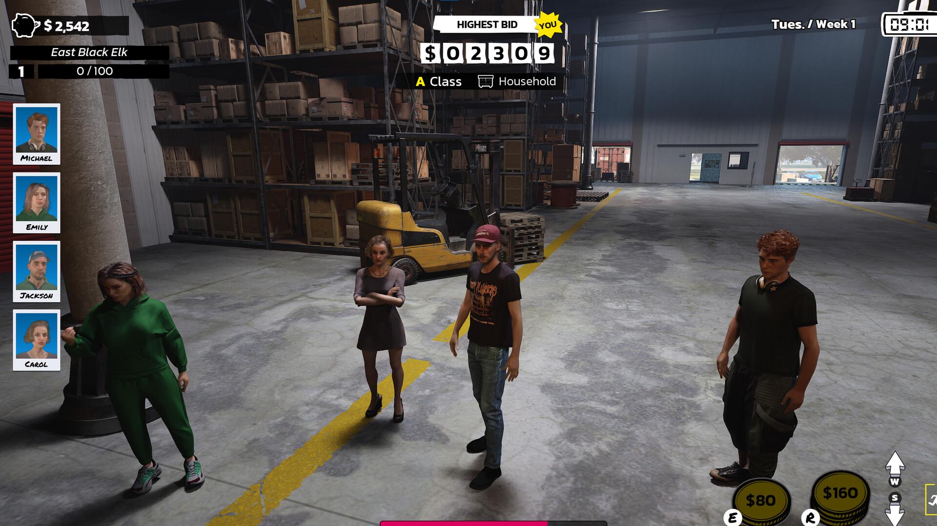 Storage Hunter Simulator بي سي ستيم حساب