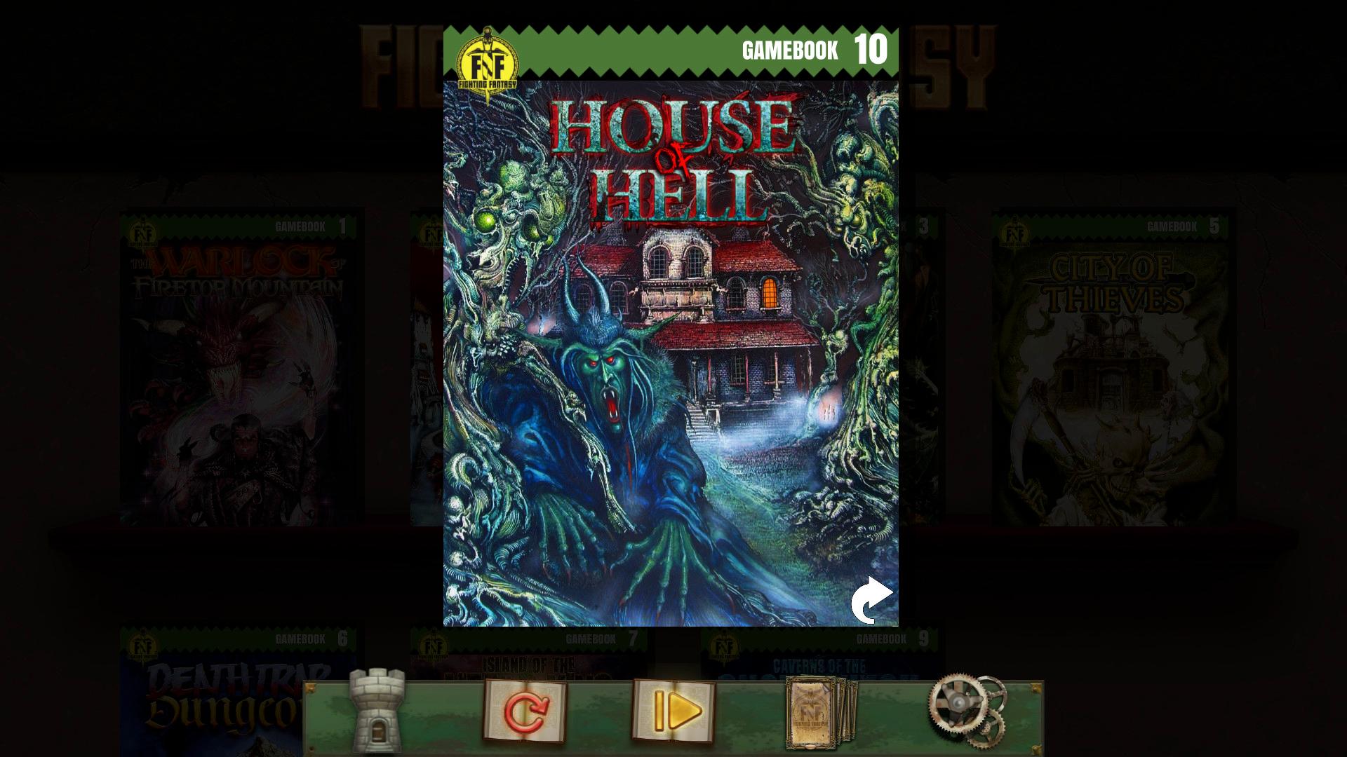 Fighting Fantasy Classics - House Of Hell DLC بي سي ستيم كود رقمي