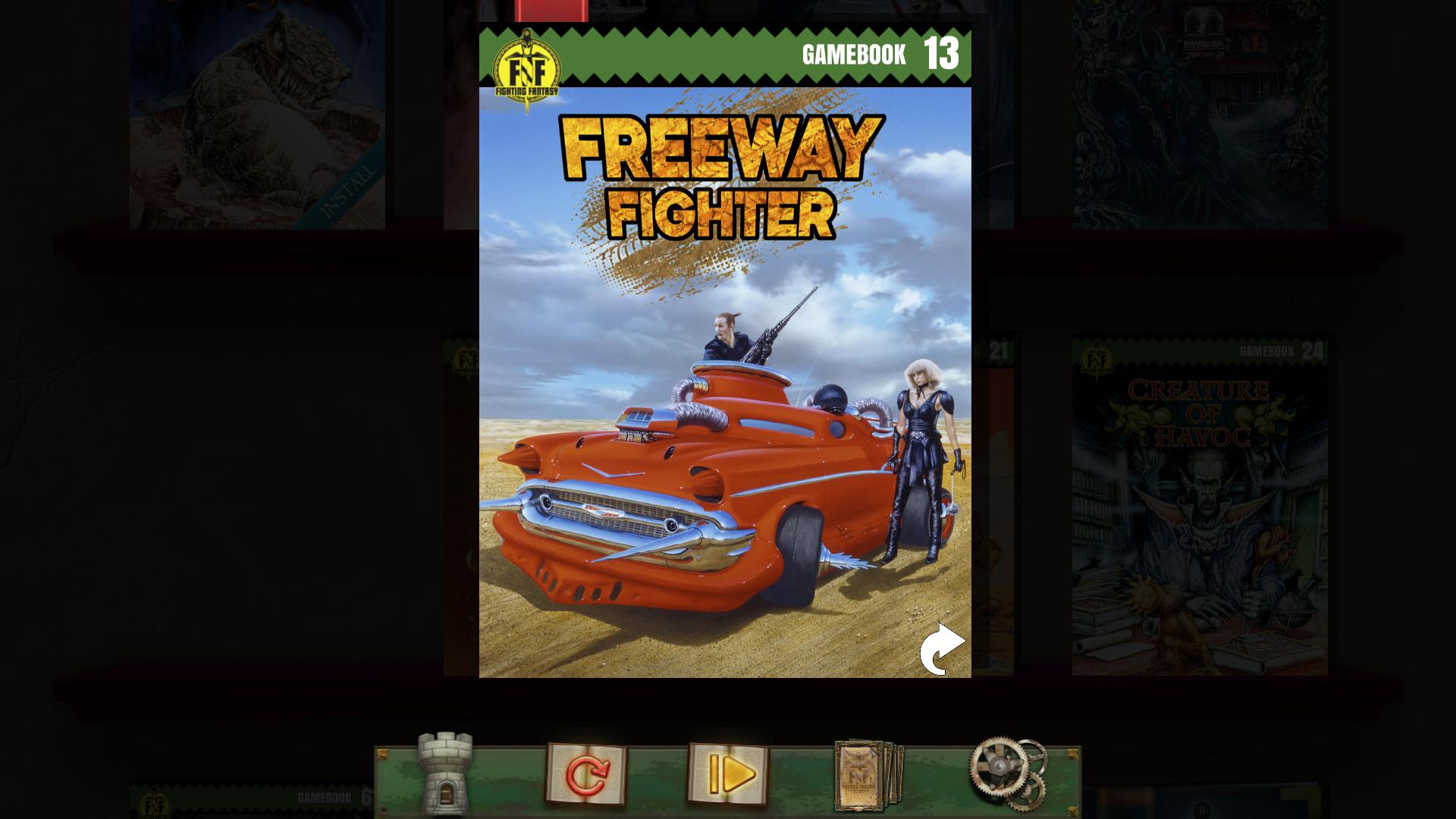 Fighting Fantasy Classics - Freeway Fighter DLC بي سي ستيم كود رقمي
