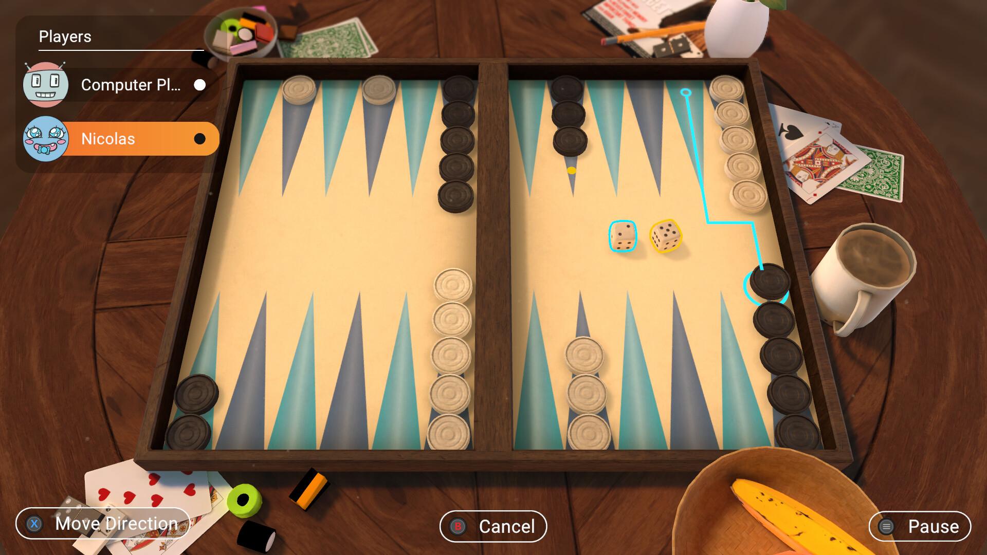 Backgammon + Checkers + Mills بي سي ستيم كود رقمي