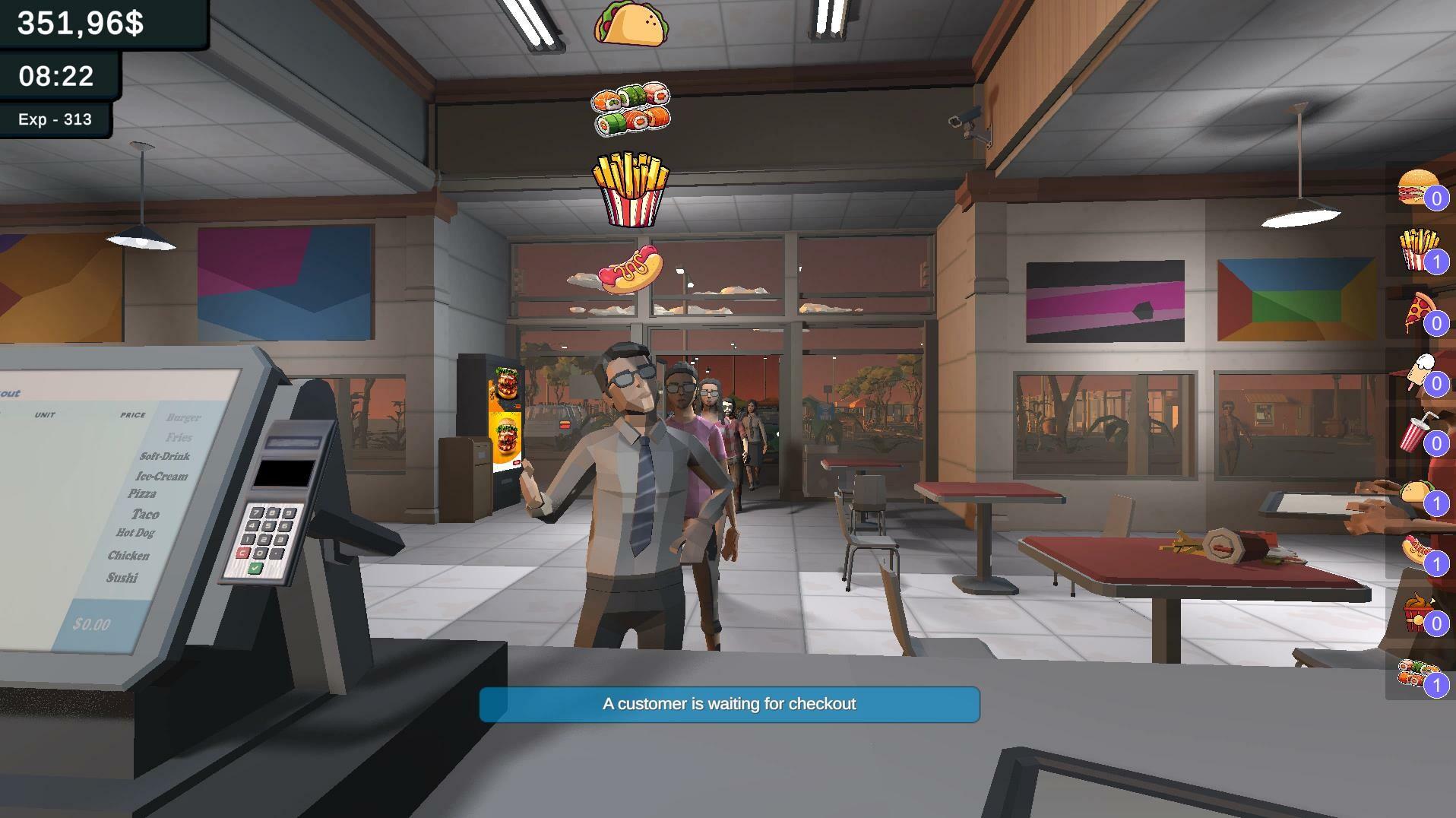 Burger Joint Simulator بي سي ستيم كود رقمي