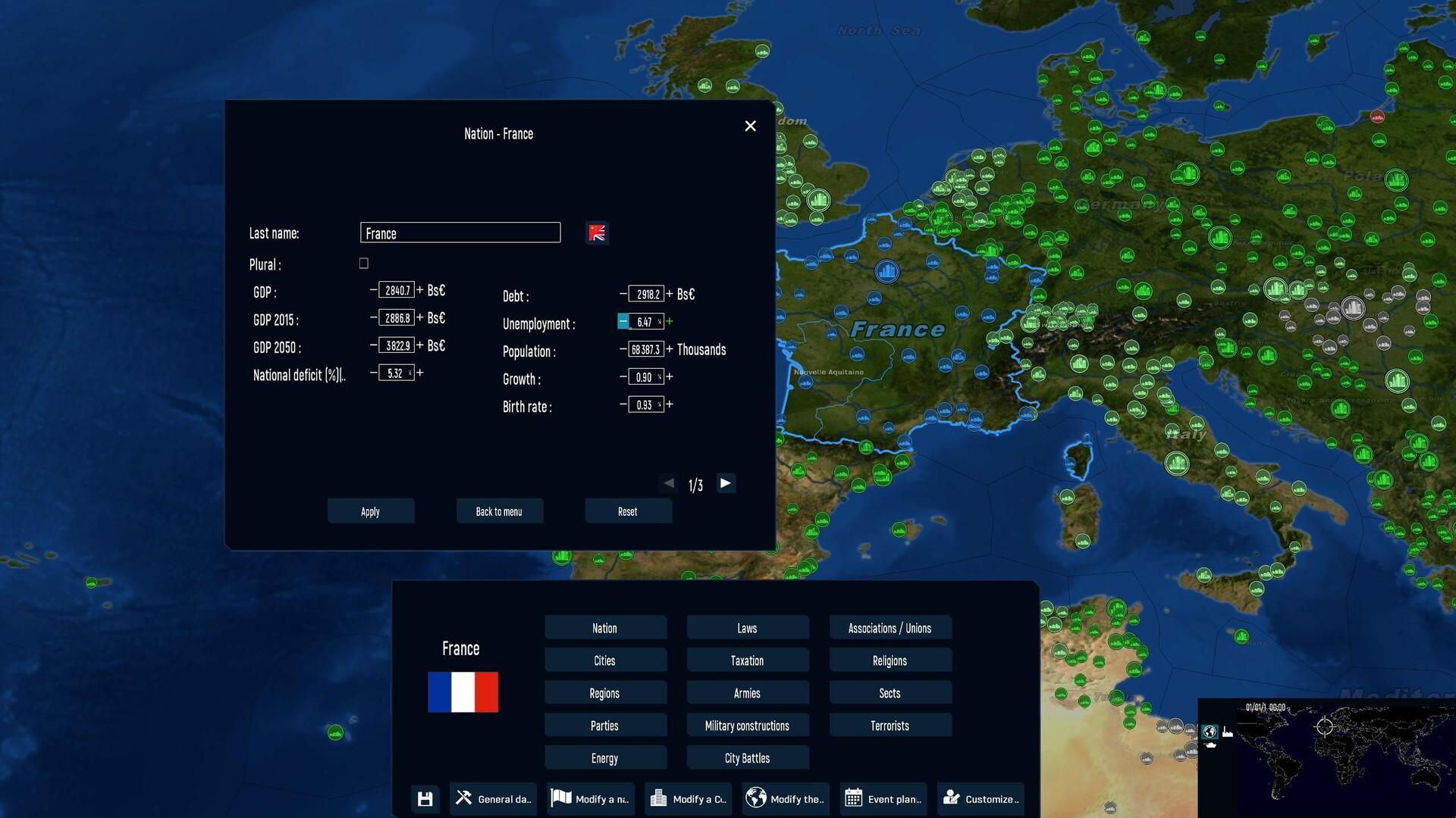 Geo-Political Simulator 5 - Modding Tool Add-On DLC بي سي ستيم كود رقمي