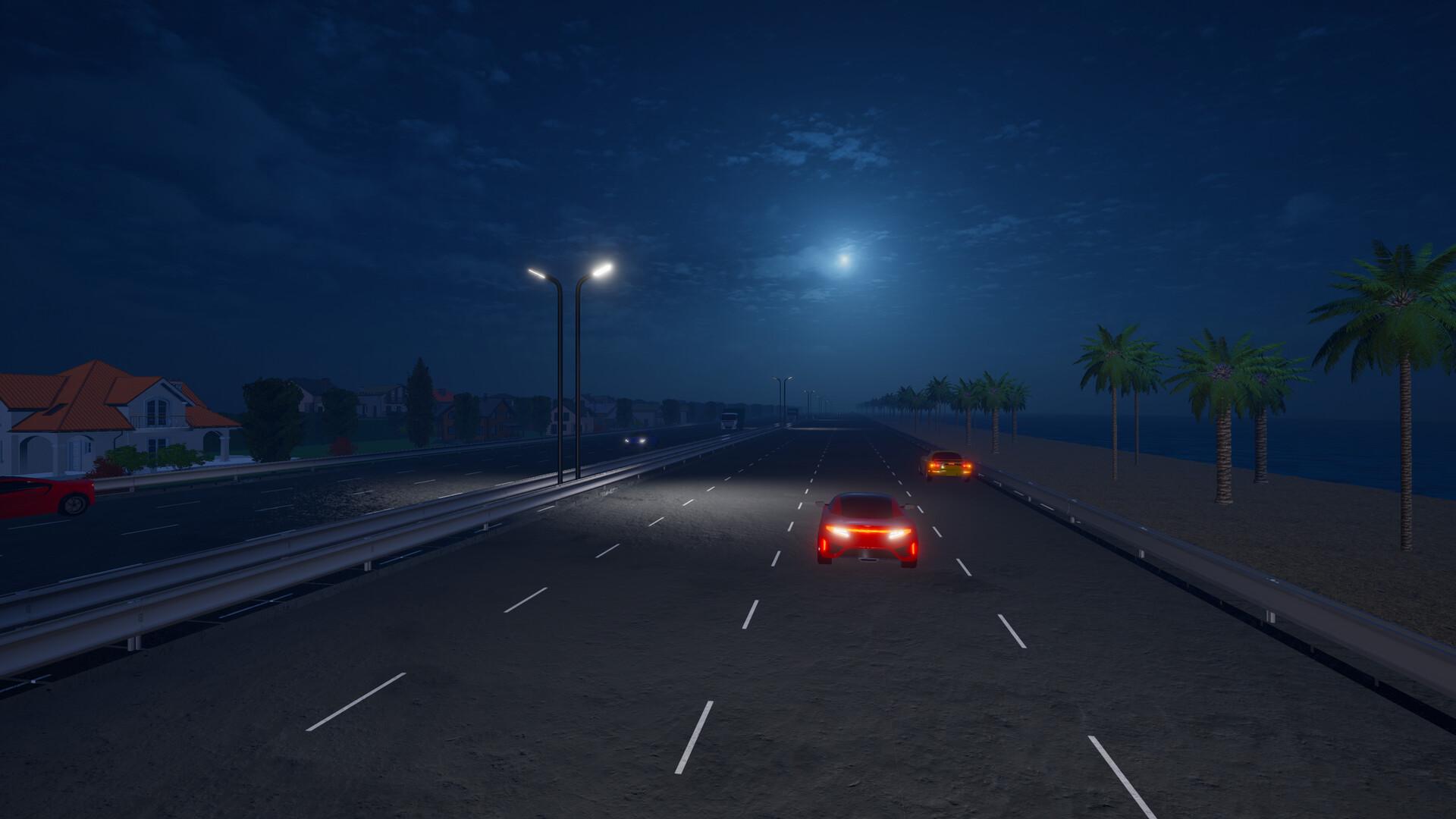 Motorcycle Night Ride بي سي ستيم كود رقمي