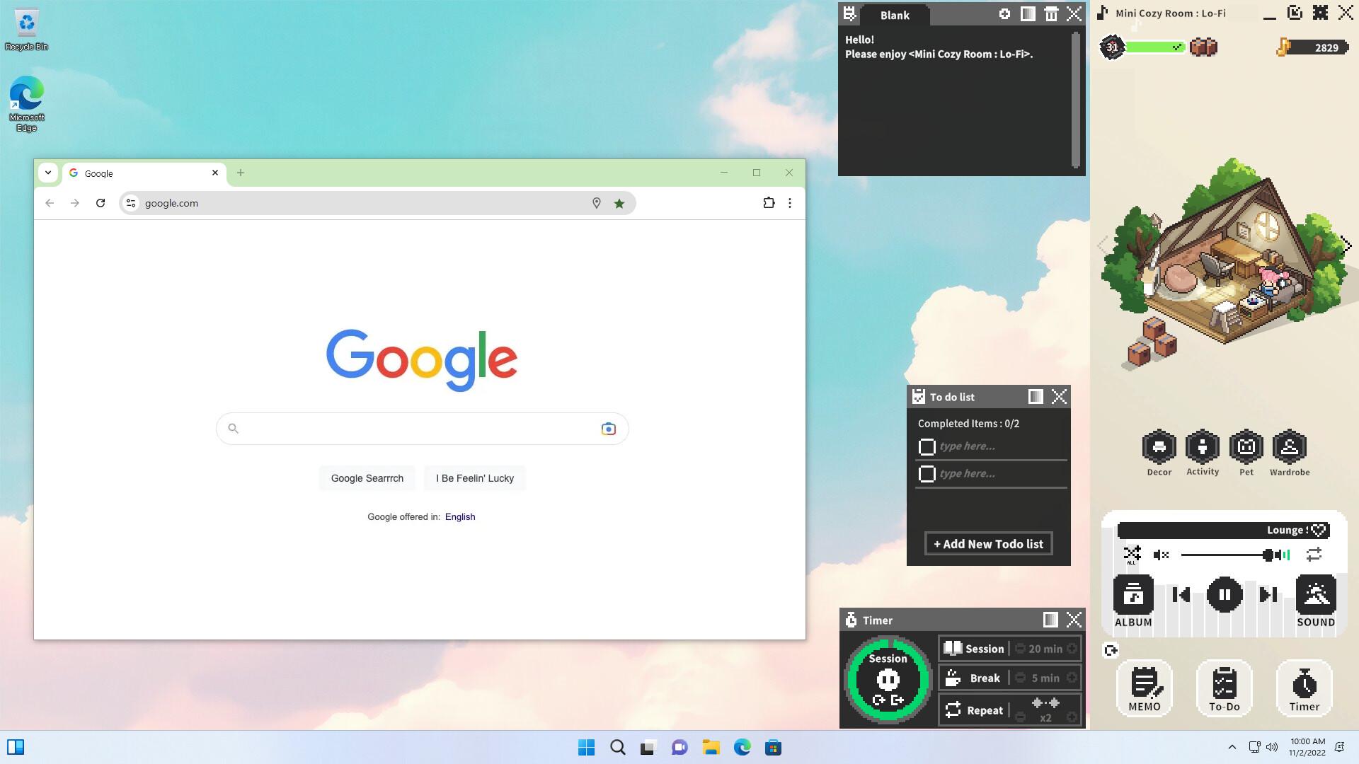Mini Cozy Room: Lo-Fi بي سي ستيم كود رقمي
