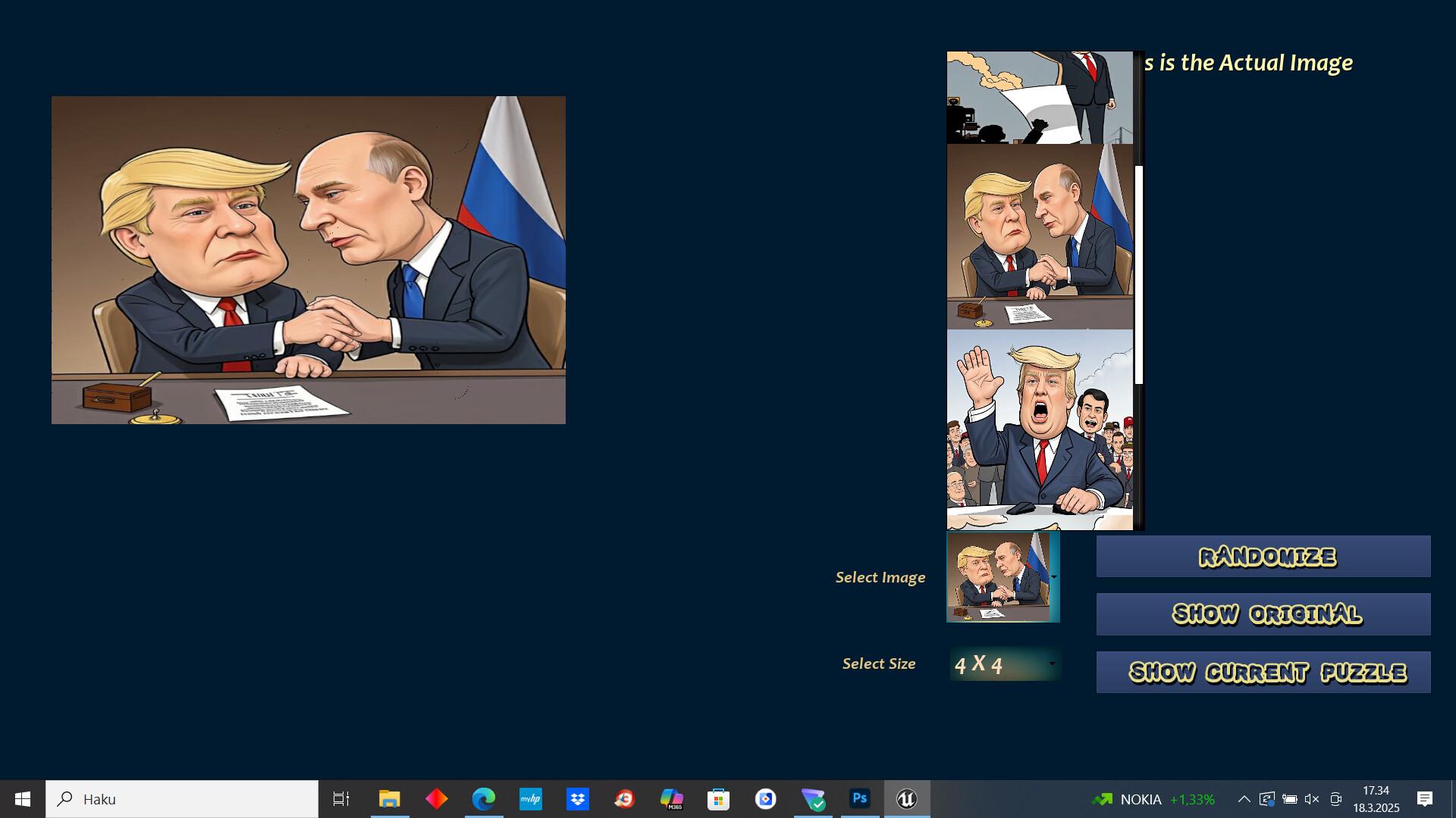 Trump Jigsaw بي سي ستيم كود رقمي