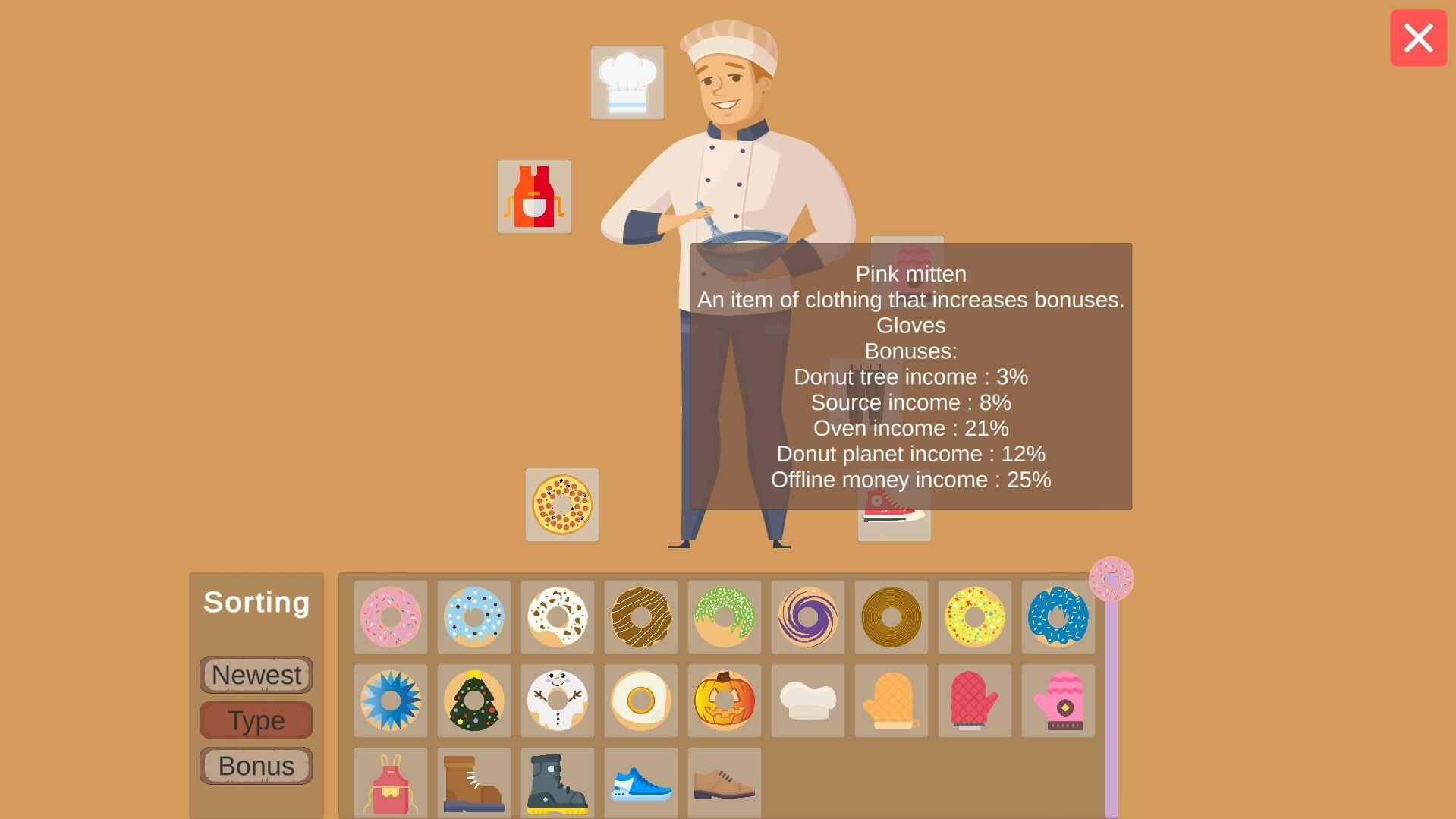 Donut Land Clicker بي سي ستيم كود رقمي