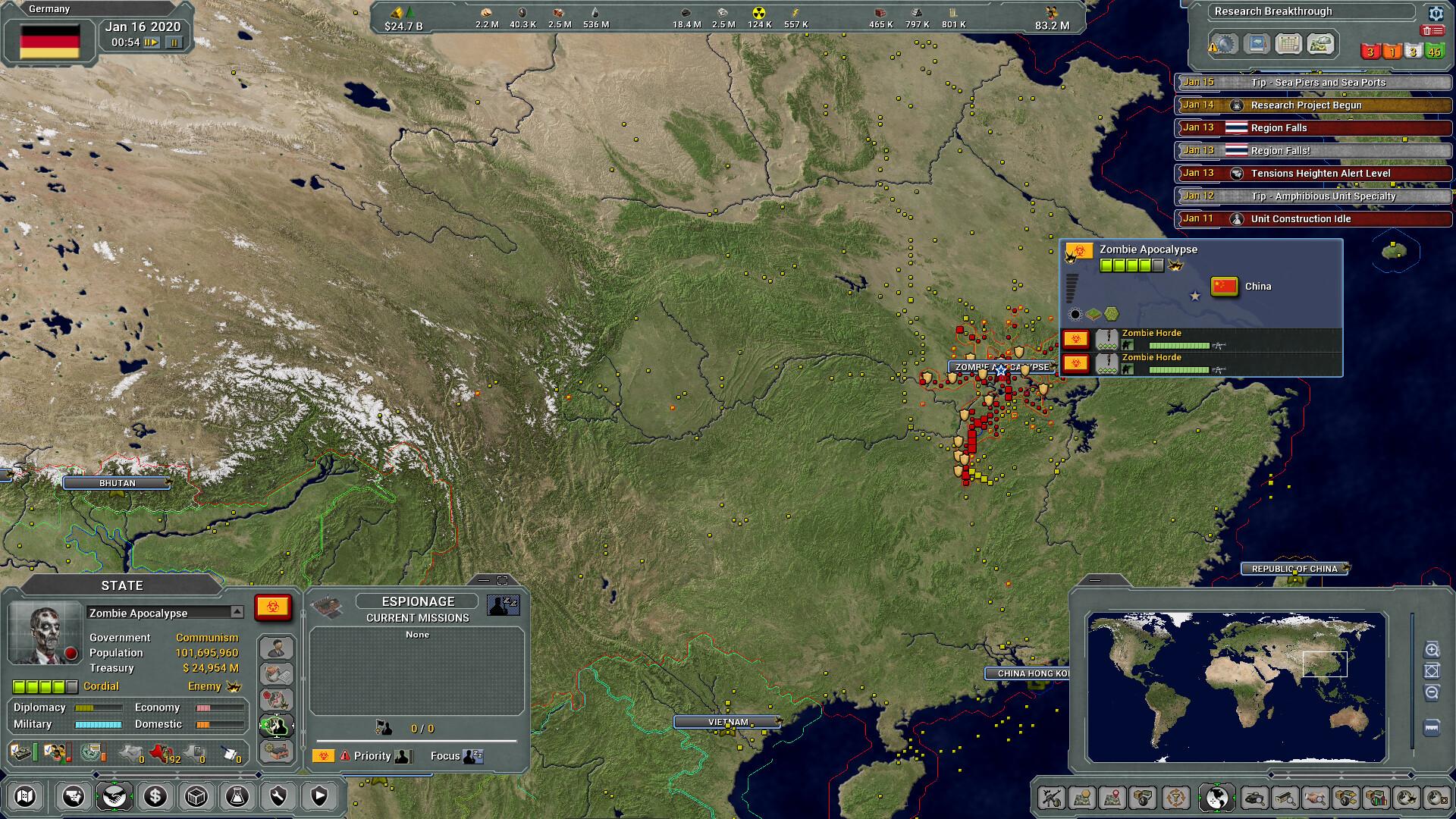 Supreme Ruler Global Outbreak بي سي ستيم كود رقمي
