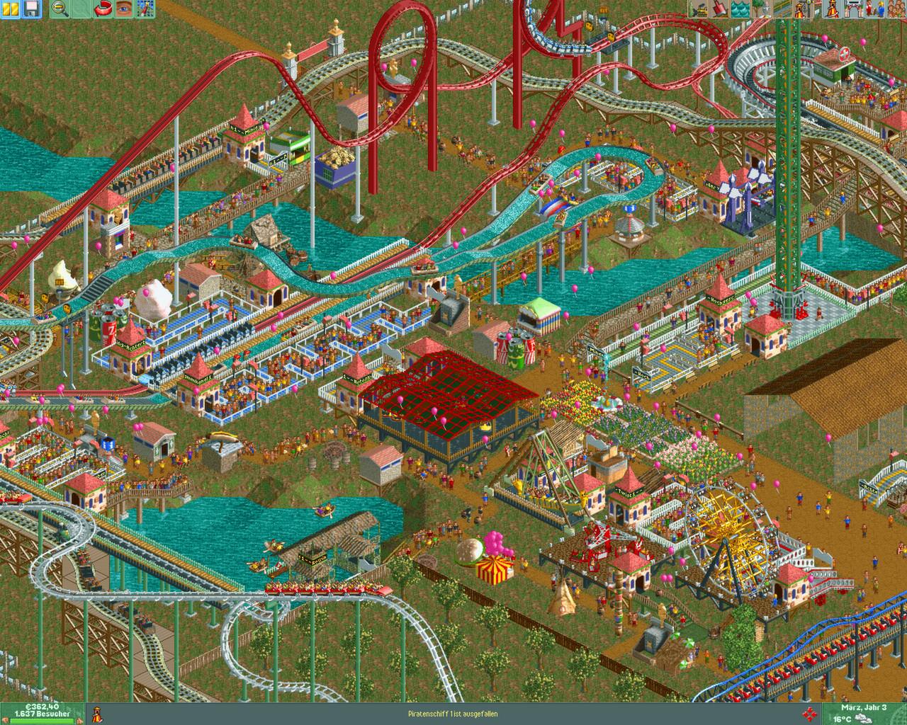 RollerCoaster Tycoon 2: Triple Thrill Pack بي سي ستيم كود رقمي