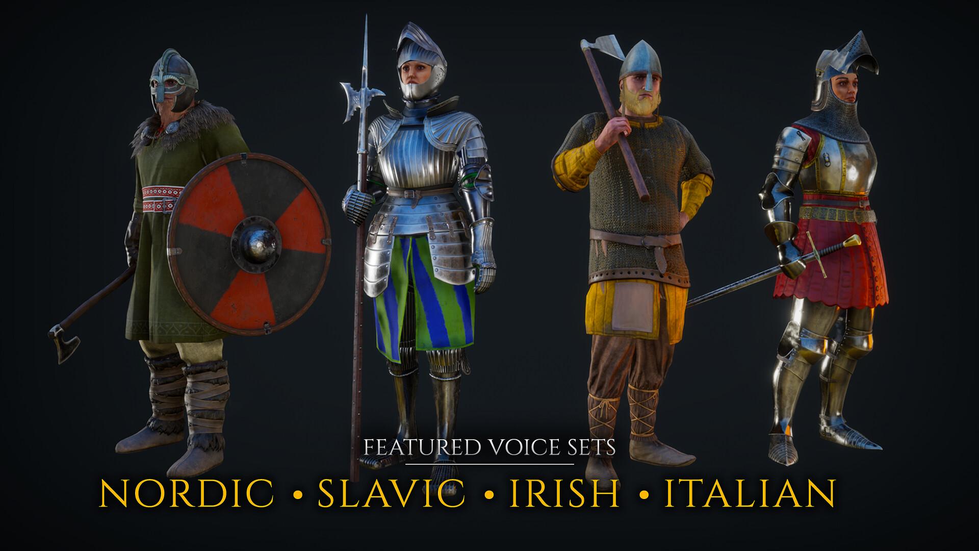 MORDHAU - Continental Voice Pack 2 DLC بي سي ستيم كود رقمي