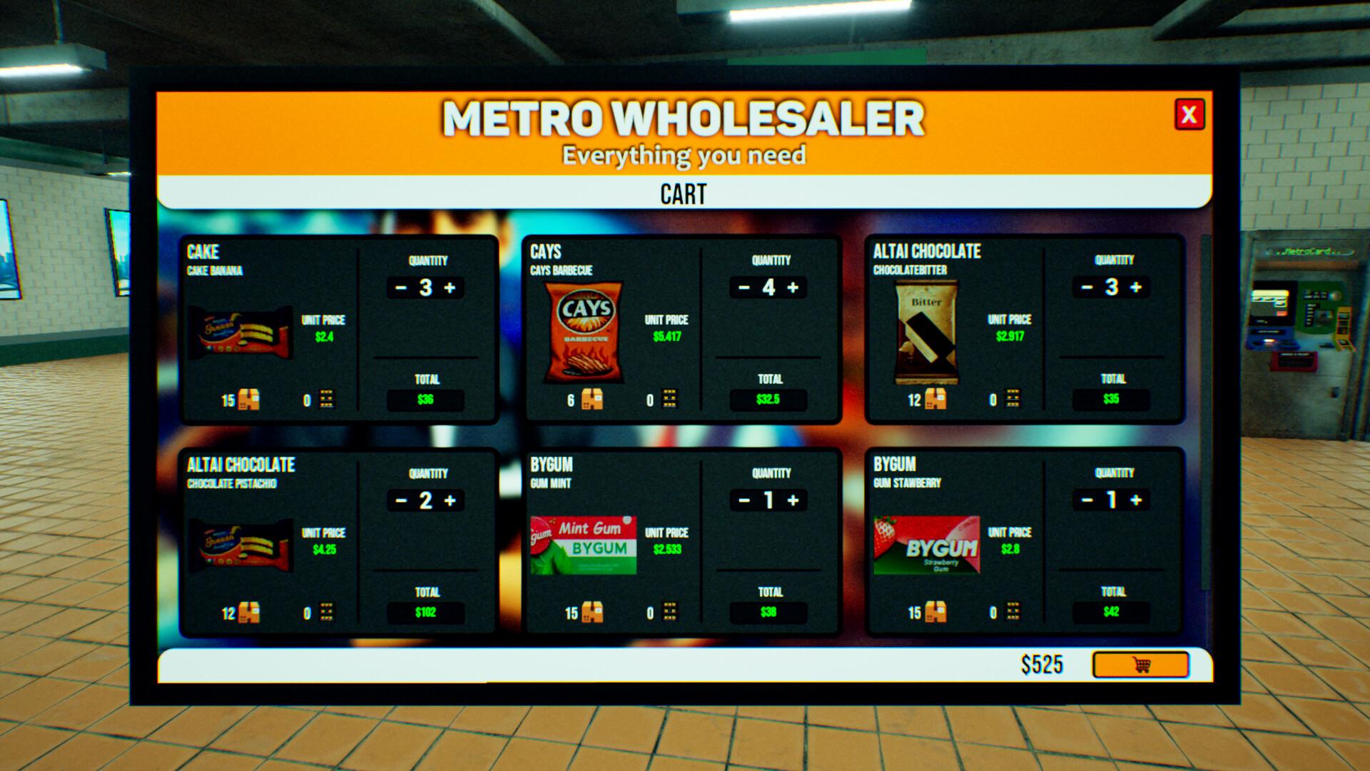 Metro Mini Market Simulator بي سي ستيم كود رقمي