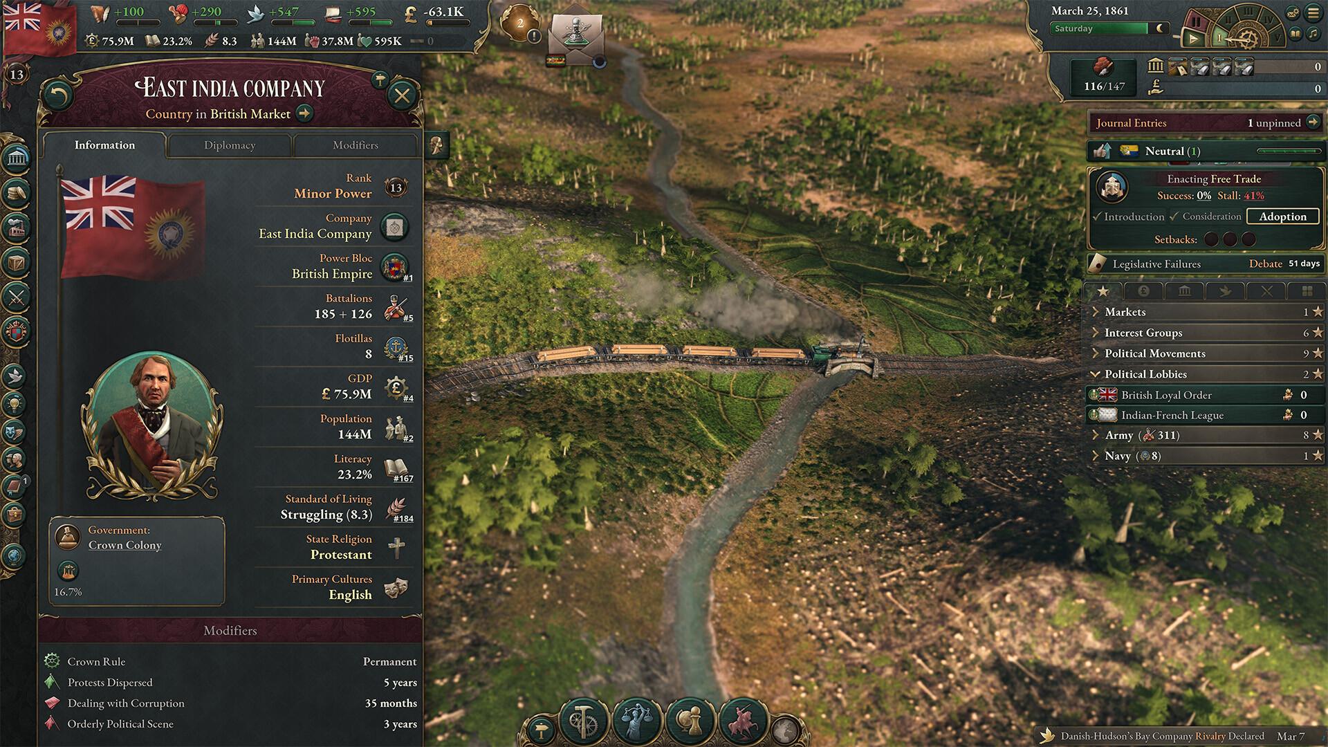 Victoria 3 - Charters Of Commerce DLC اوروبي بي سي ستيم كود رقمي