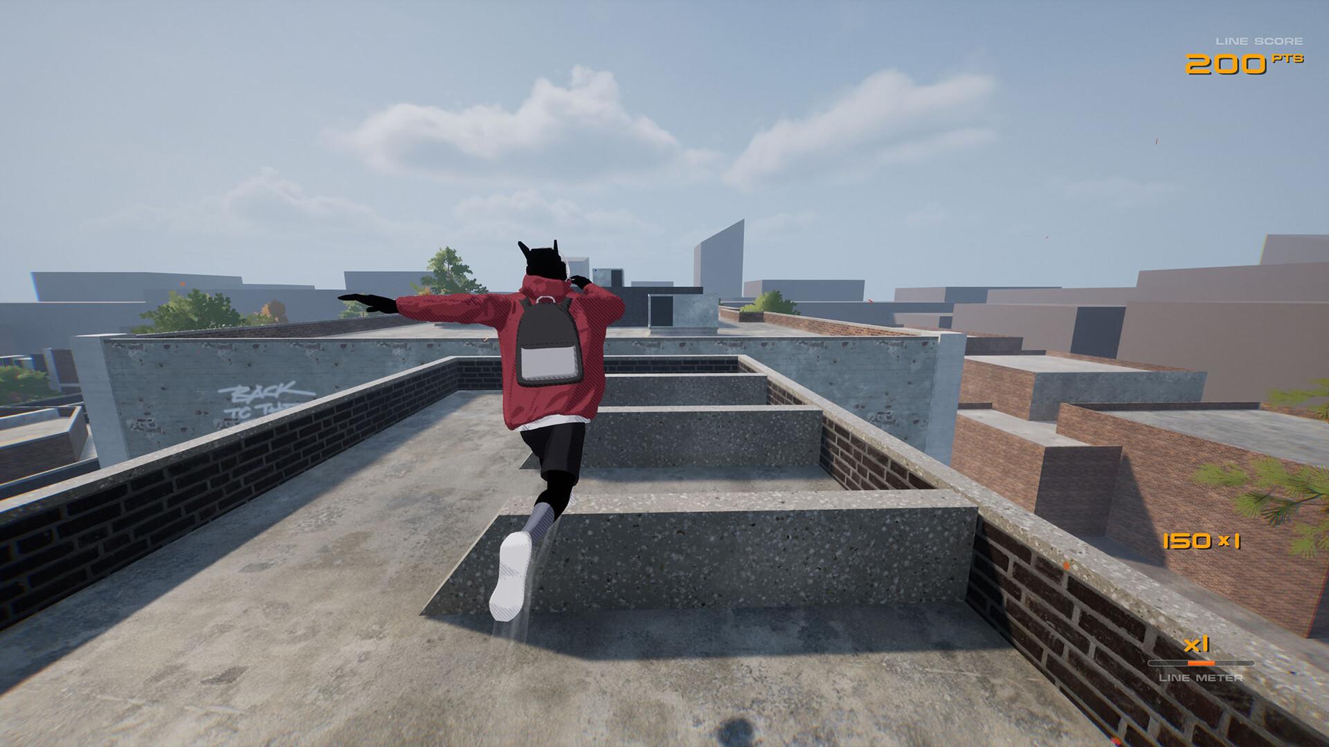 Rooftops Alleys: The Parkour Game إكس بوكس سيريس X|S كود رقمي