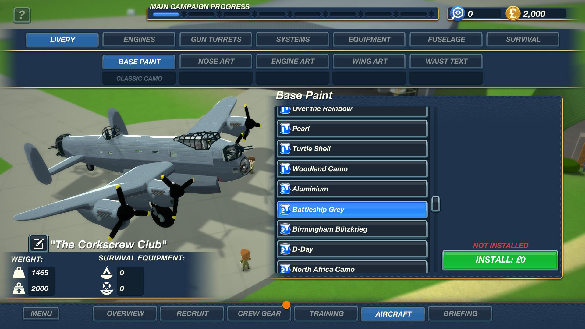 Bomber Crew - Skin Pack 2 DLC بي سي ستيم كود رقمي