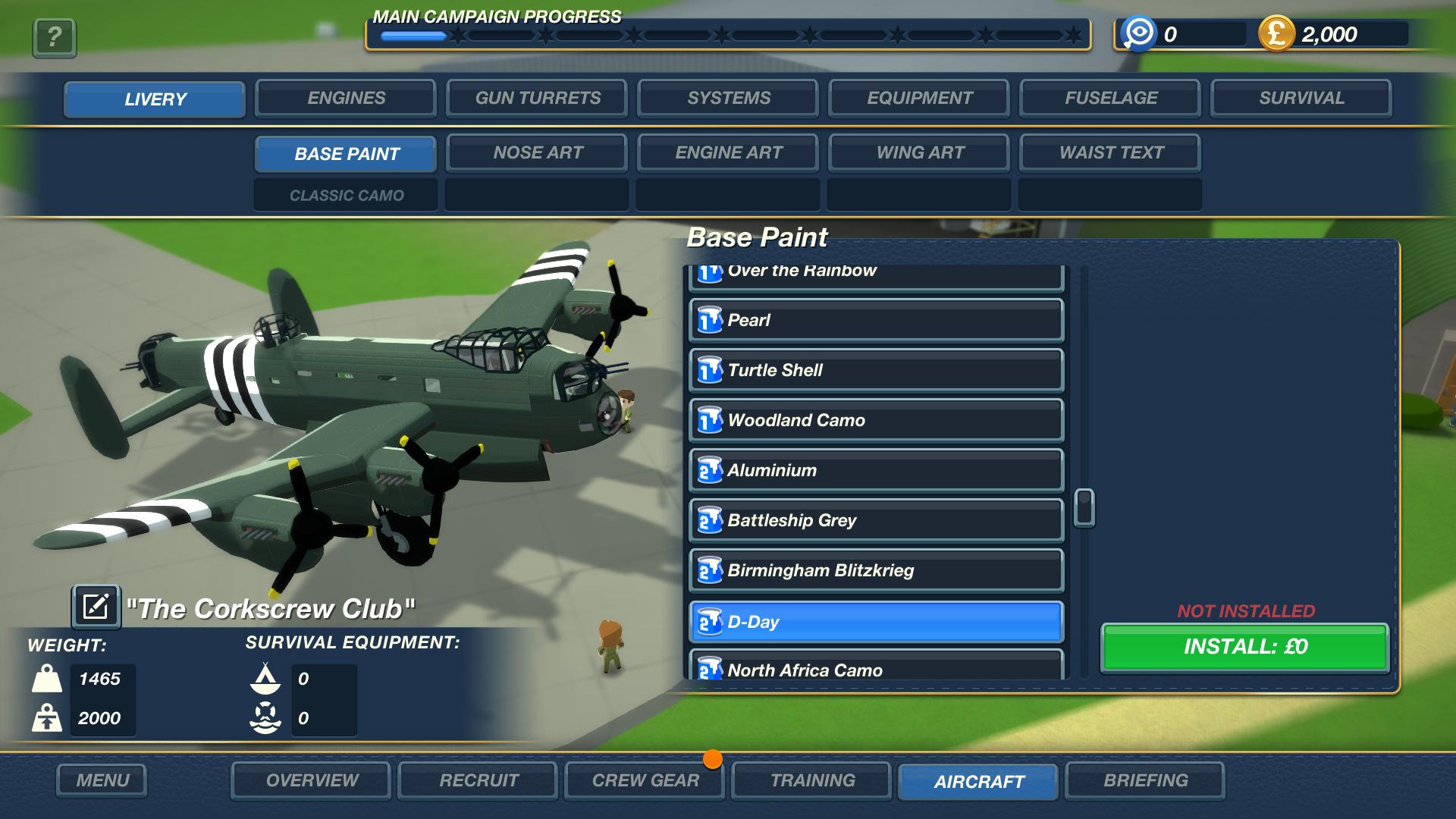 Bomber Crew - Skin Pack 2 DLC بي سي ستيم كود رقمي